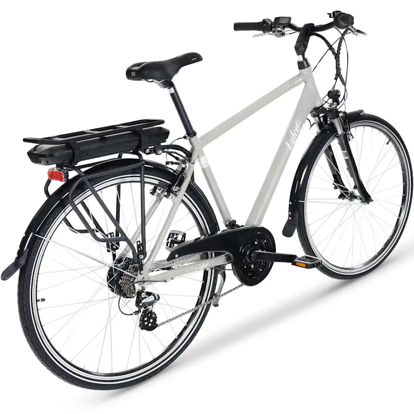 Elcykel Lyfco Herr 28" - Elian 13 Ah Silver
