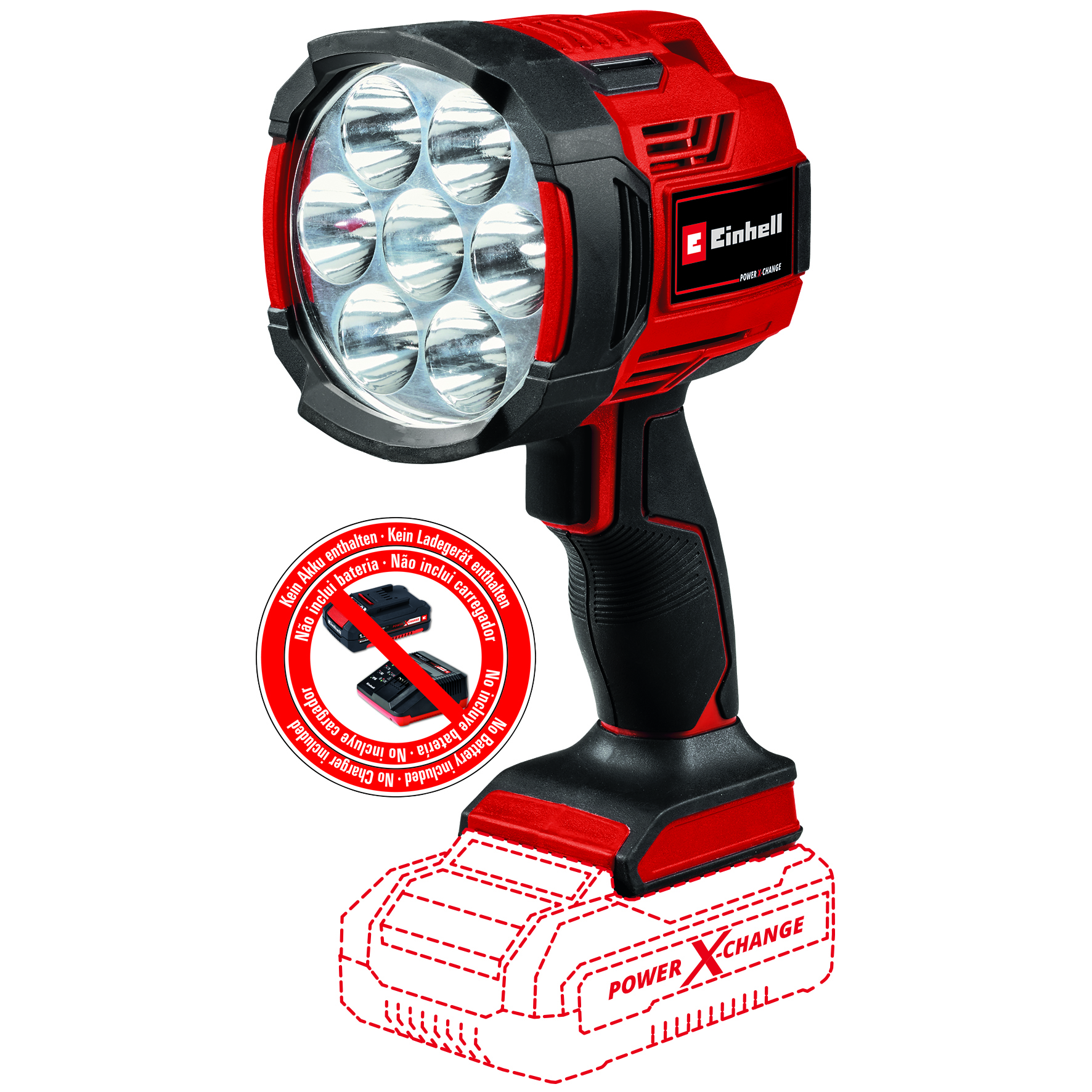 Handlampa Einhell TE-CL 18/2500