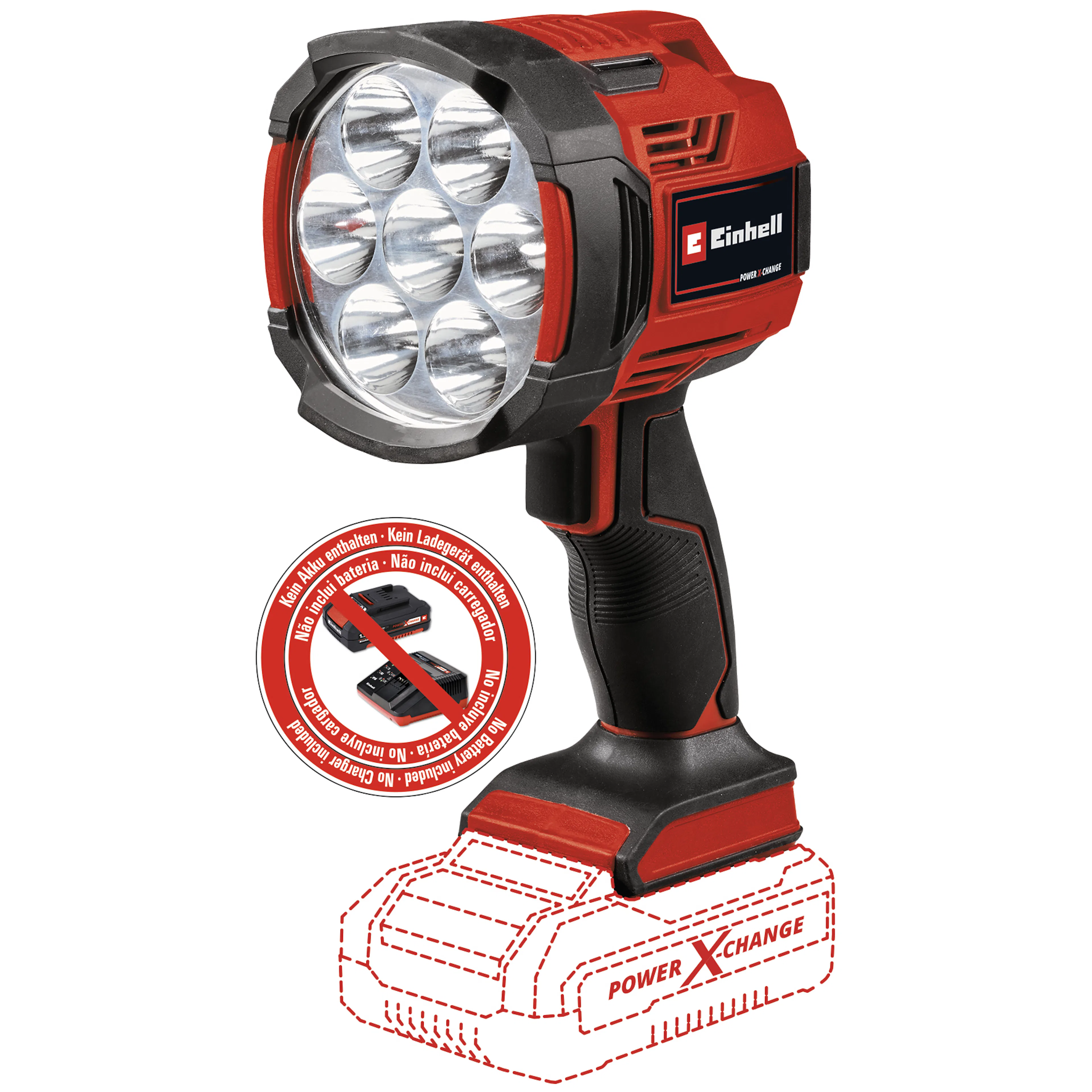 Handlampa Einhell TE-CL 18/2500