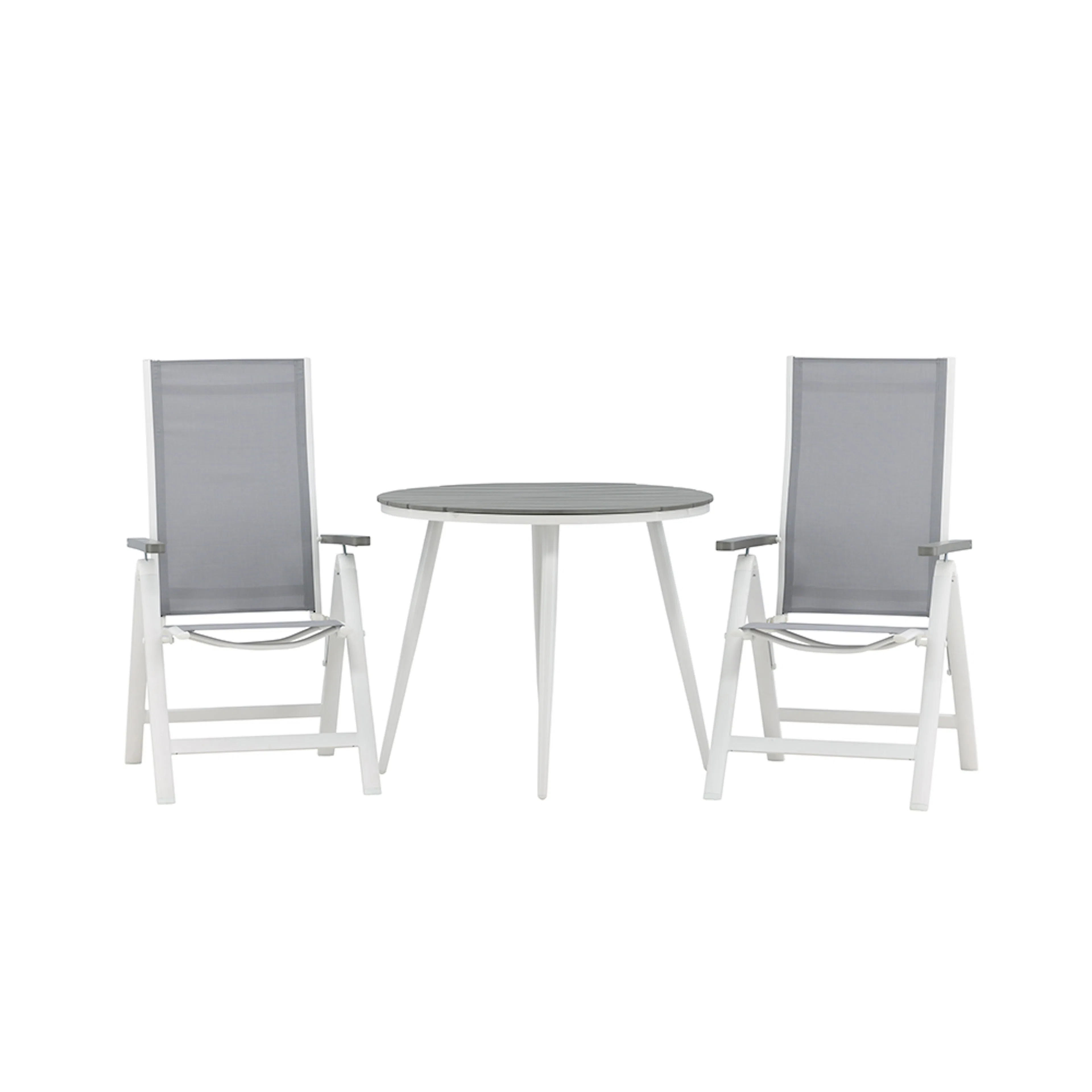 Cafégrupp Venture Home Break Ø90 cm med 2 Albany Stolar