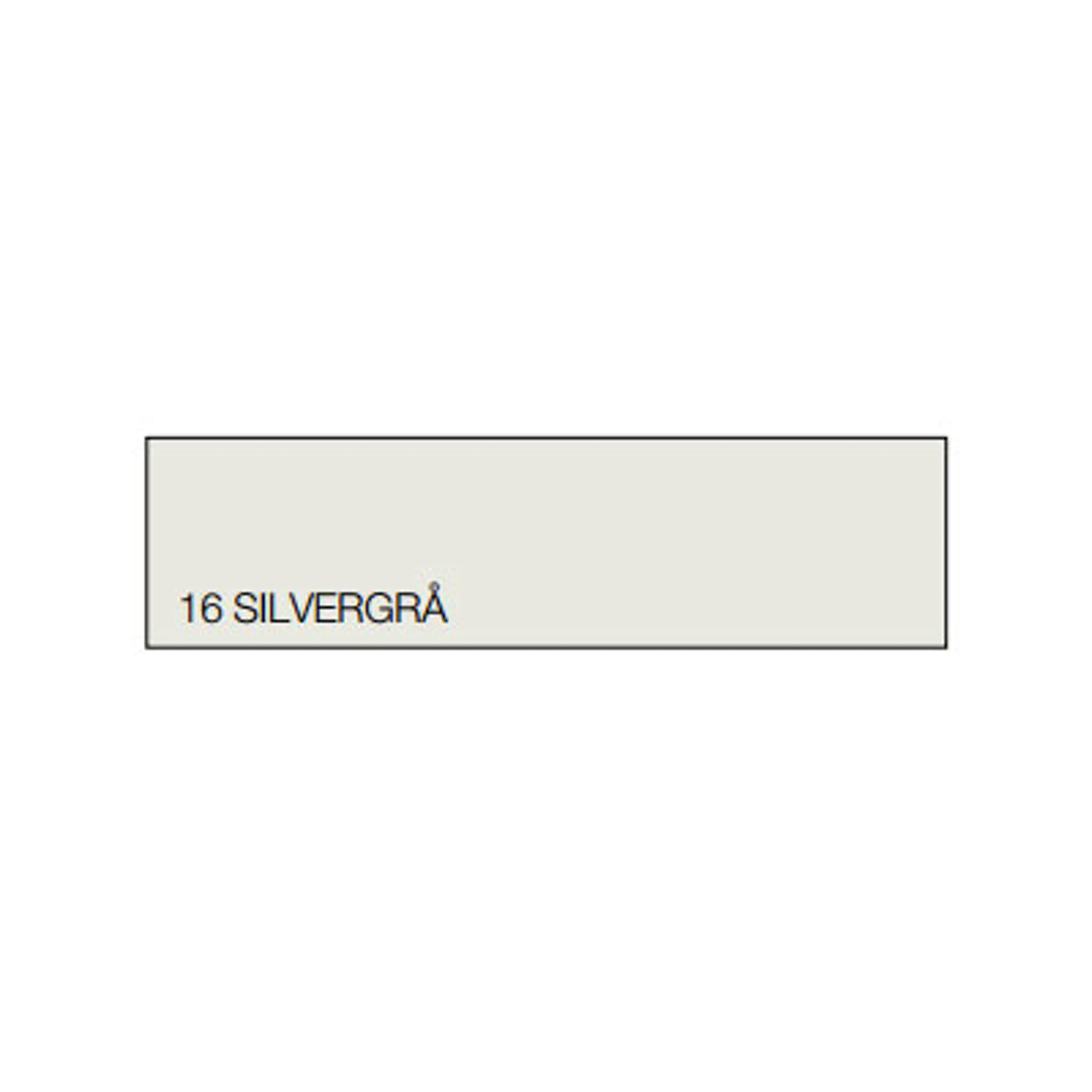 Silvergrå