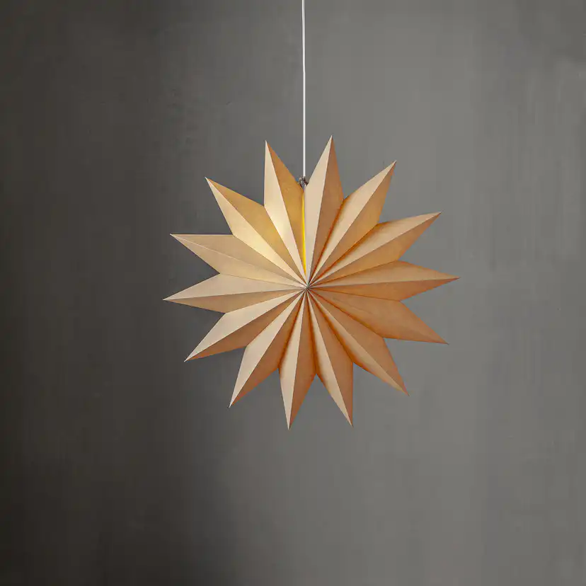 Pappersstjärna Star Trading Plain 60 cm