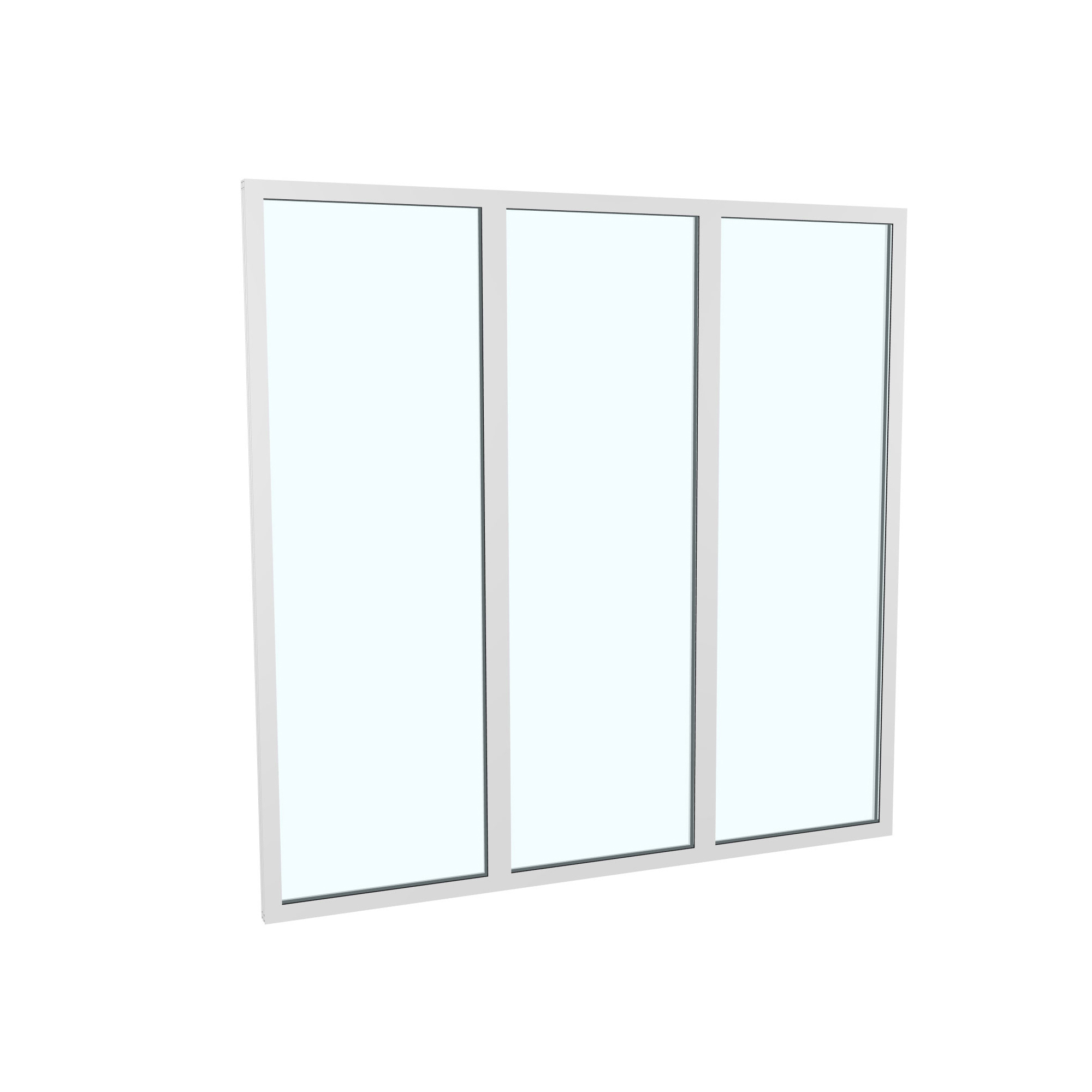 Fast Väggparti Landskap Robust Året runt 3-del