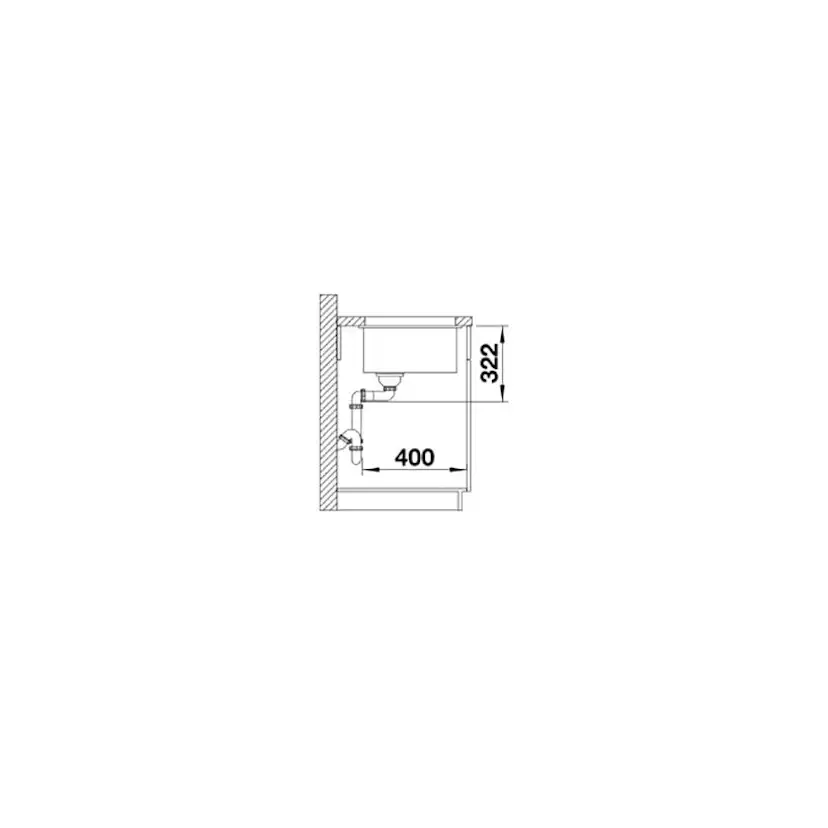 Diskho Blanco Subline 700 Level Silgranit Infino