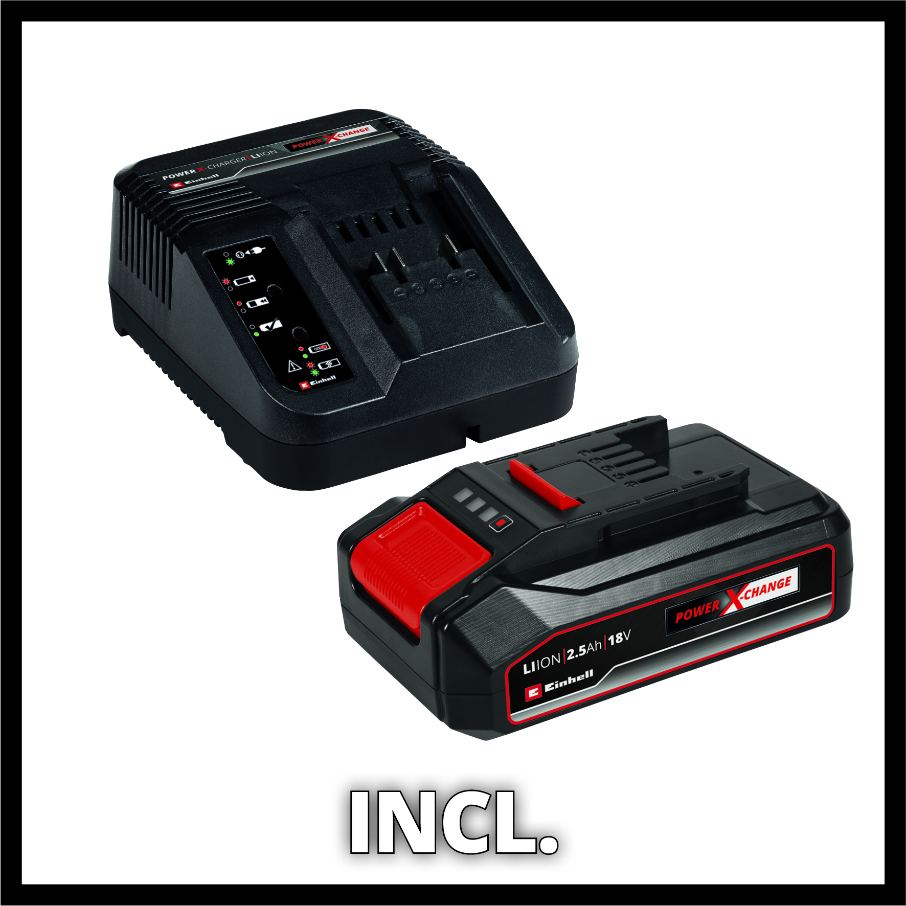 Borrhammare Einhell TE-HD 18 Kit (1x2.5 Ah)