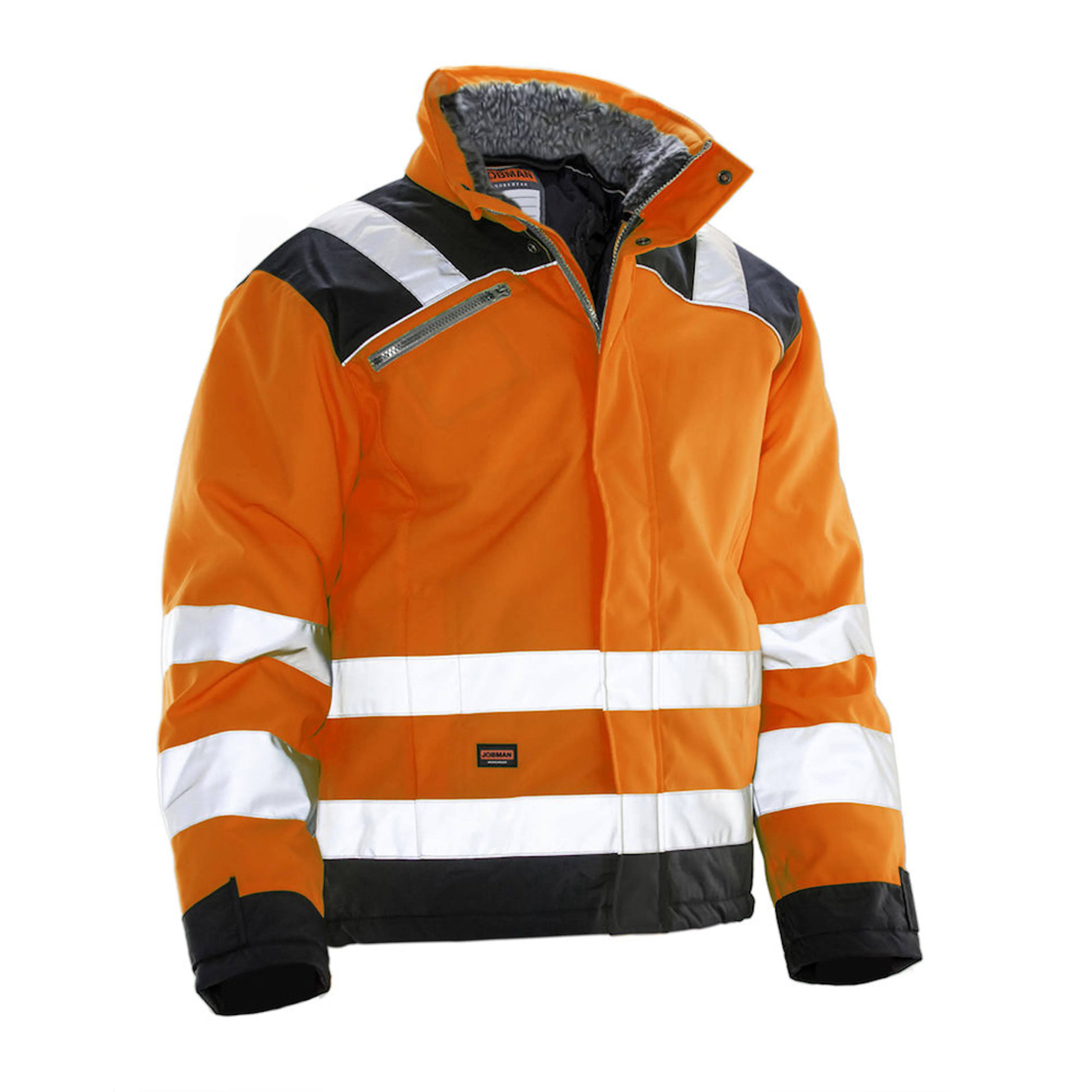 Orange/Svart