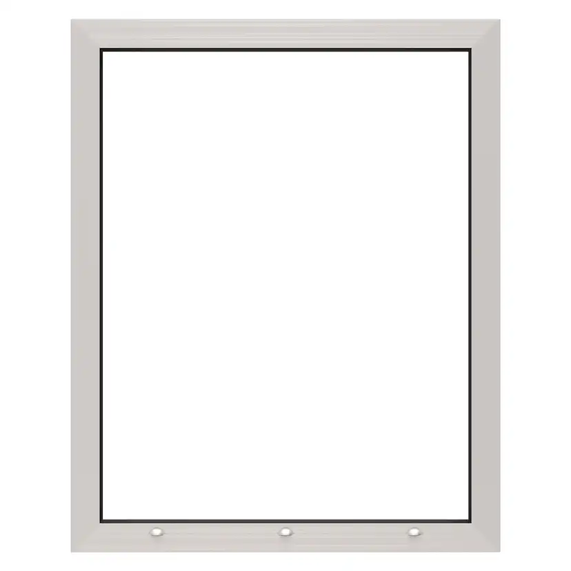 Fast Fönster NorDan HelAlu 3-Glas Aluminium