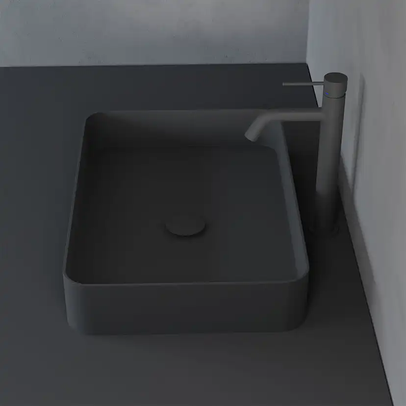 Tvättställsblandare Scandtap Steel Voyage High