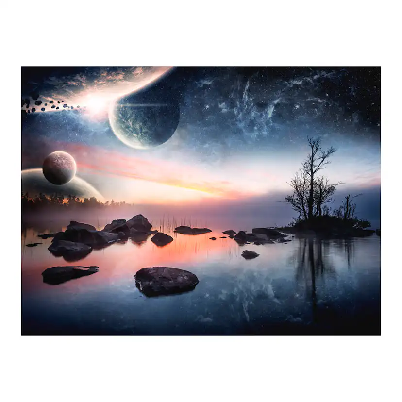 Fototapet Arkiio Kosmiska Landskap