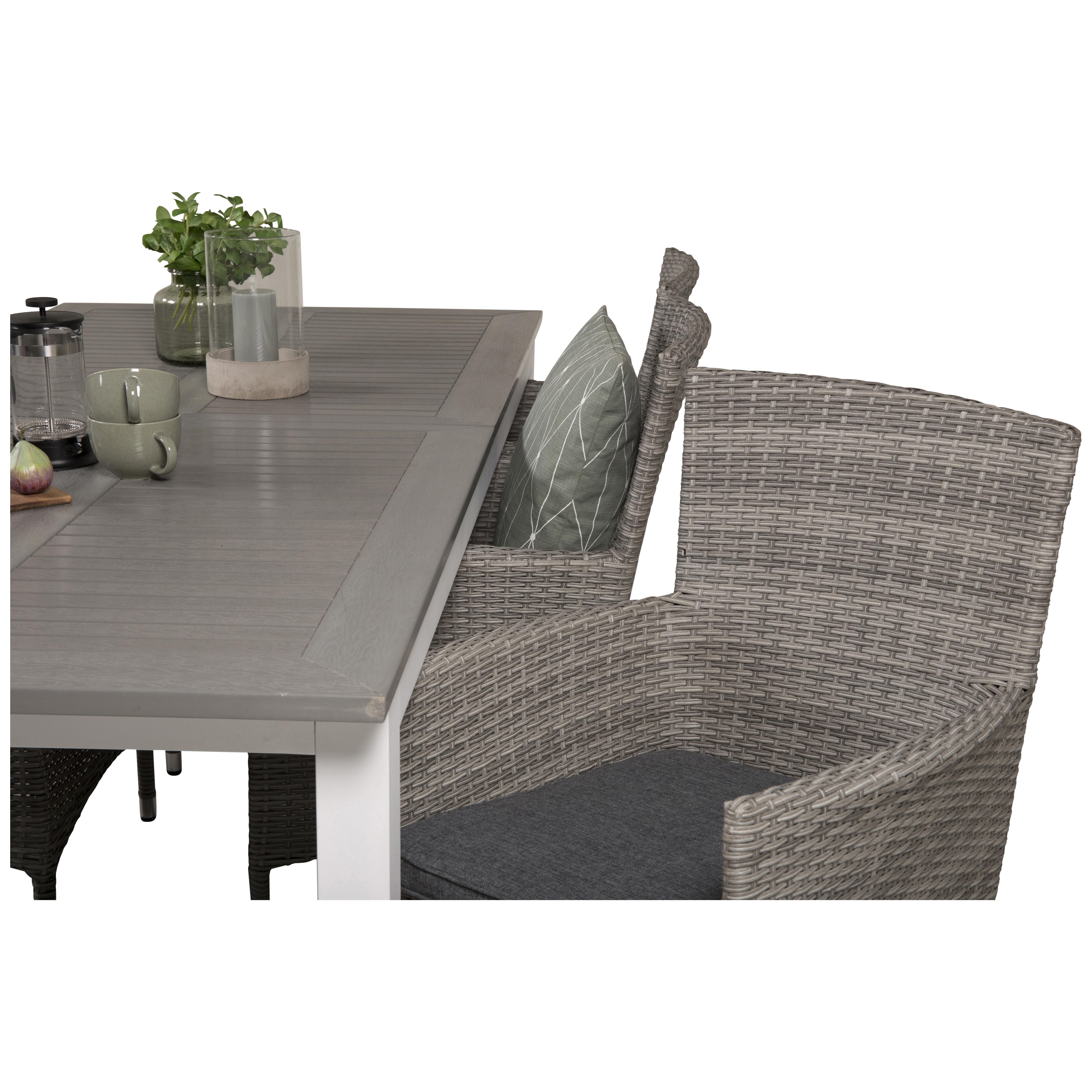 Matgrupp Venture Home Aleyna 224/324 med 6 Milwa Stolar