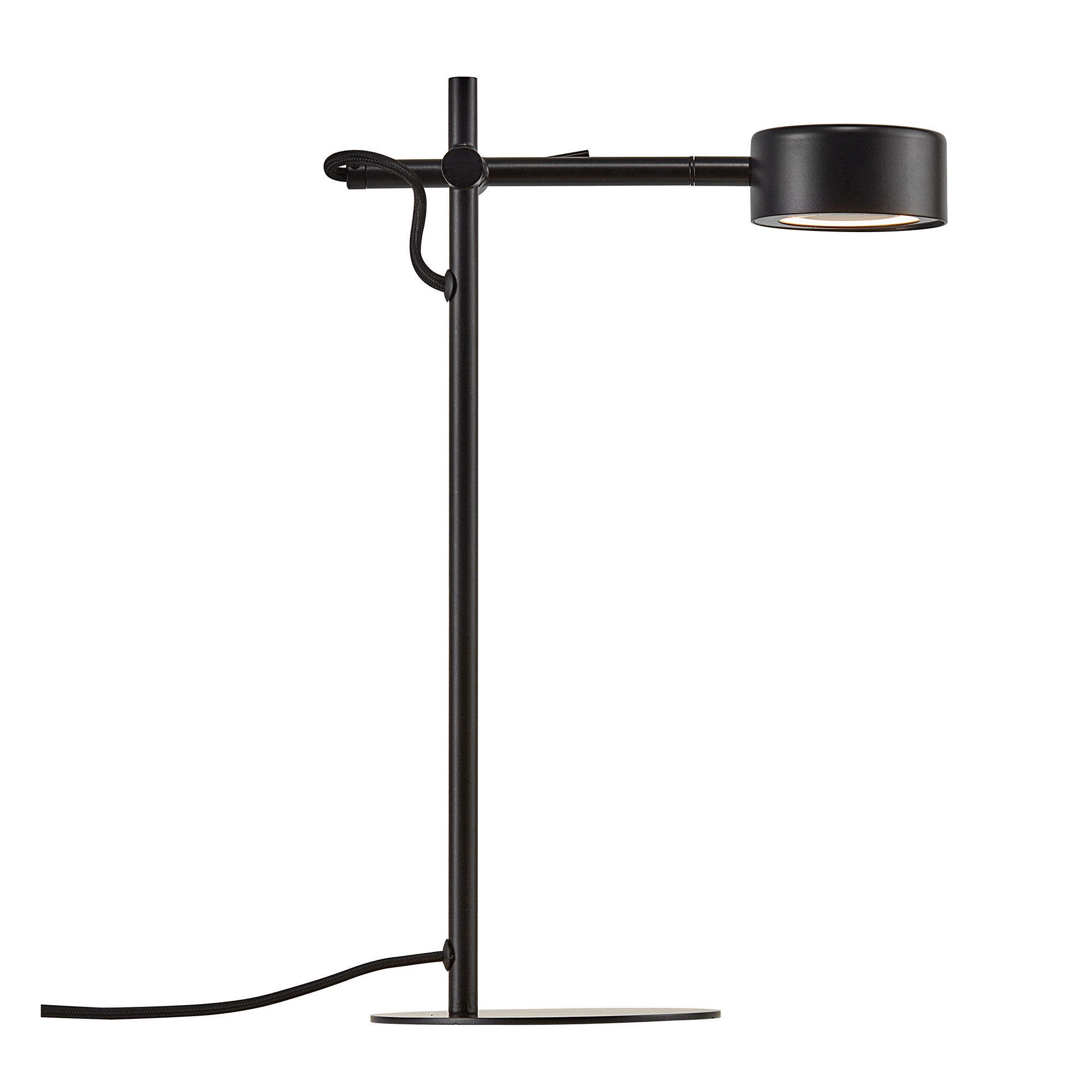 Bordslampa Nordlux Clyde Svart med Justerbart Lamphuvud