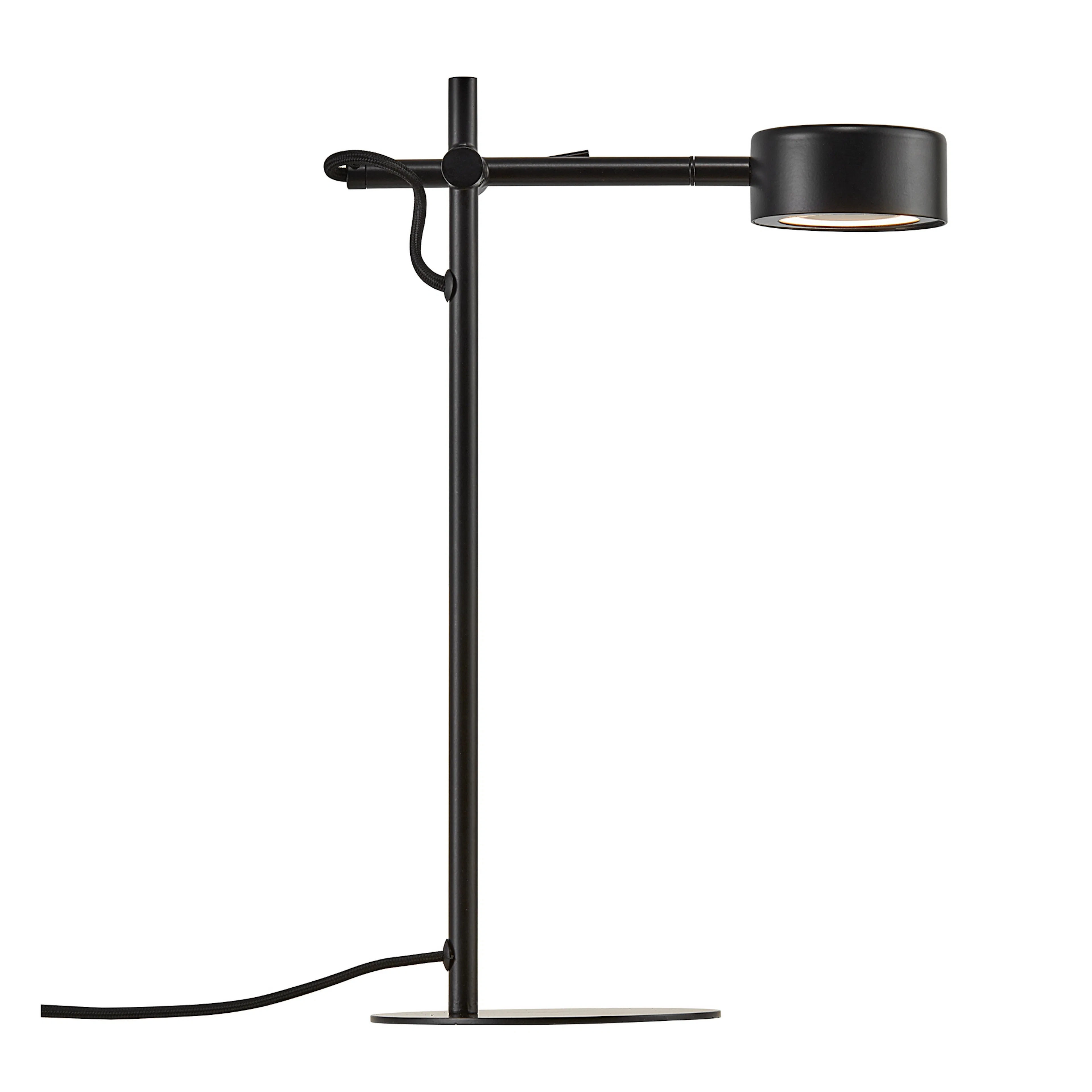 Bordslampa Nordlux Clyde Svart med Justerbart Lamphuvud