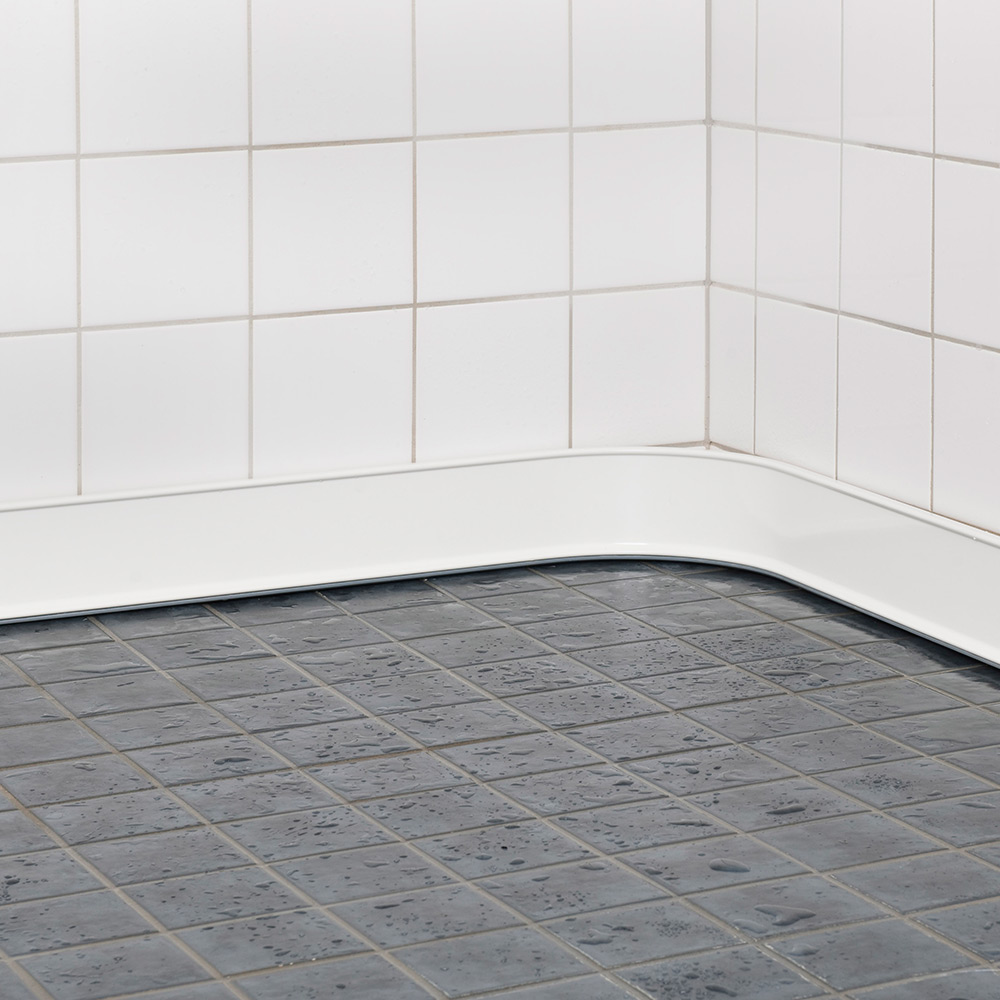 Duschsarg 90 x 90 cm , Vit Vit