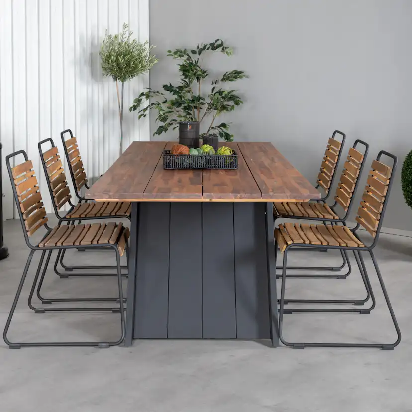 Matgrupp Venture Home Doni med 6 Billy Matstolar