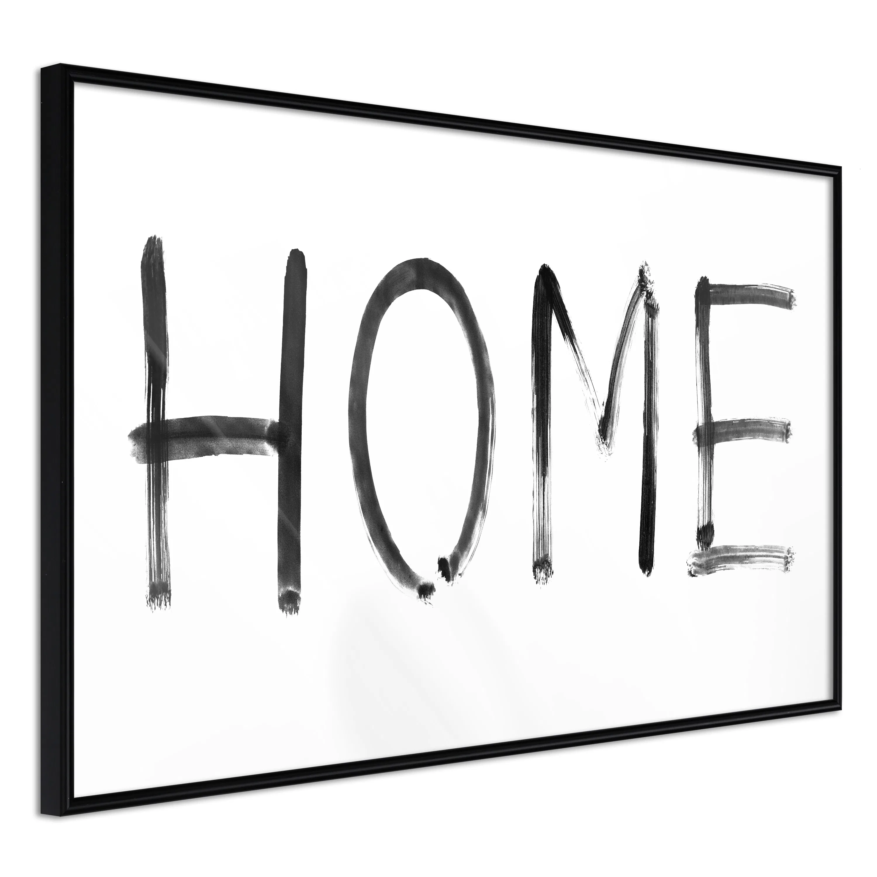 Poster Artgeist Affisch Black Home
