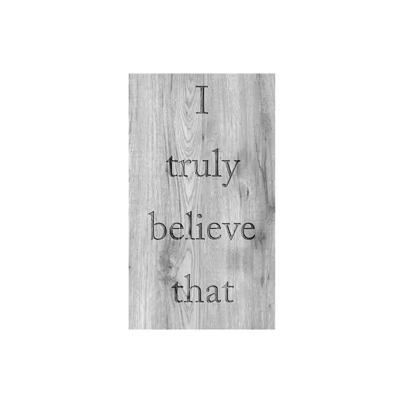 Fototapet Arkiio Marla Gibbs What We Believe 50x1000 cm