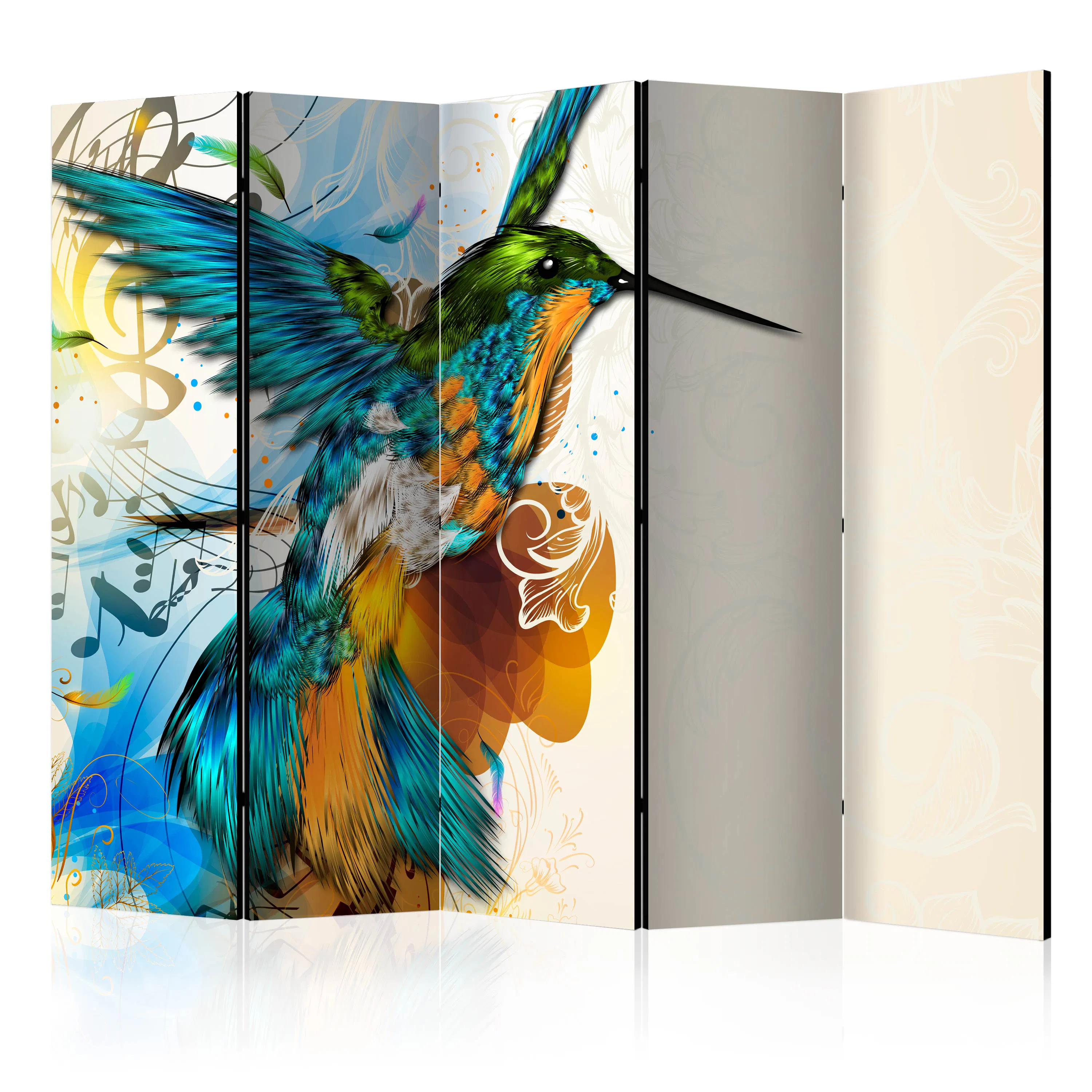 Rumsavdelare Arkiio Bird's Music II 225x172 cm