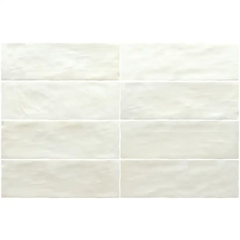 Kakel Lhådös Sandy Silca White 6,5x20