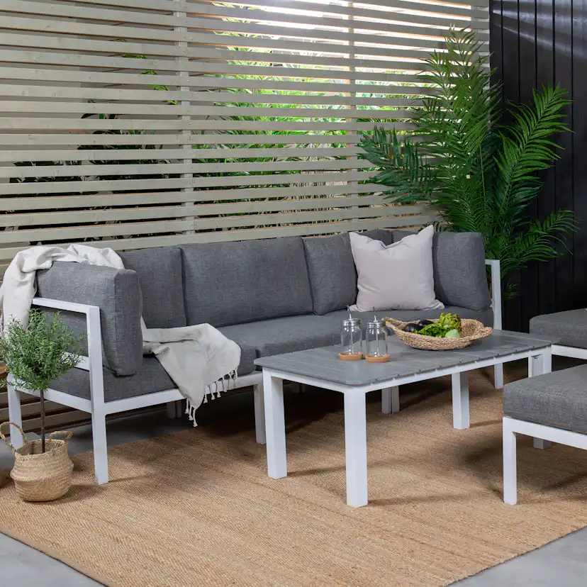 Loungegrupp Venture Home Copacabana med Parma Bord Utomhus