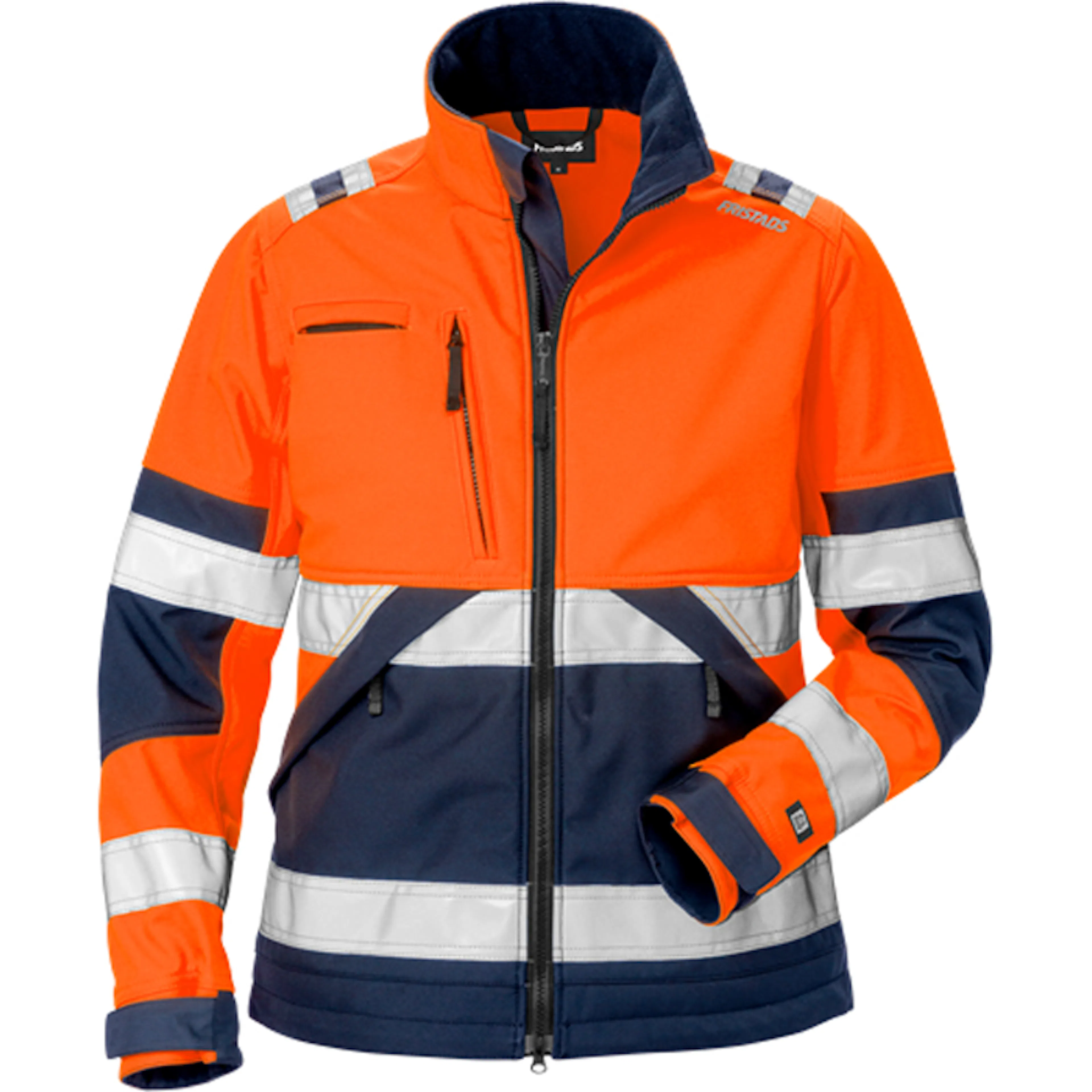 Varselorange/Marinblå