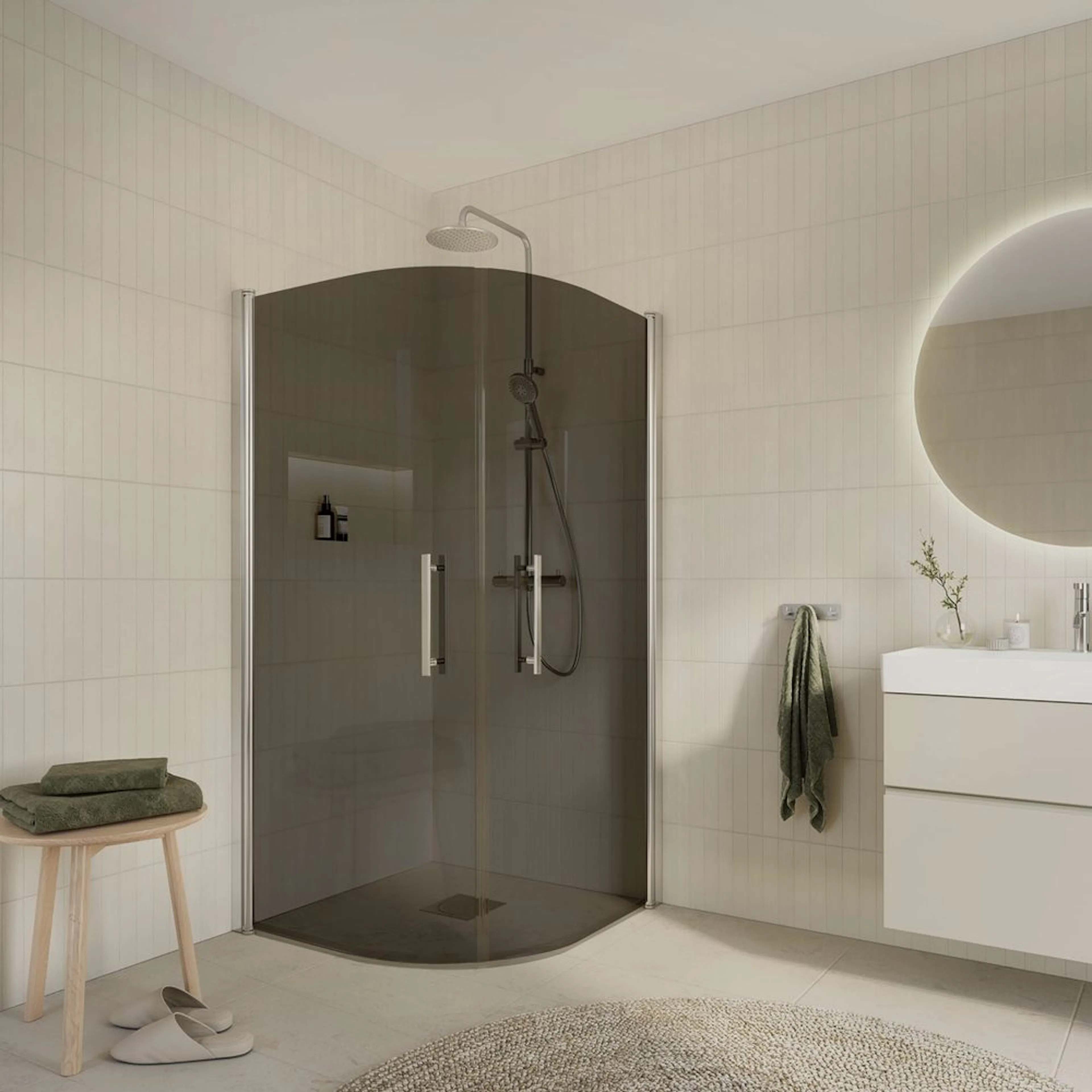 Duschhörn Arrow Round Tonat Glasx900x900