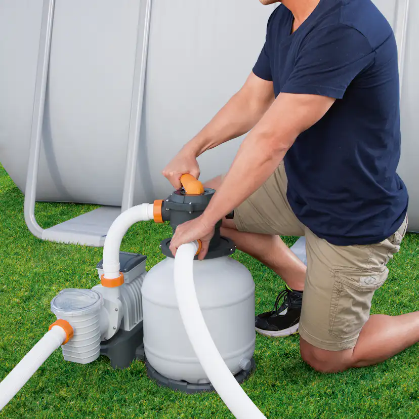 Sandfilterpump Bestway Flowclear Till Ovanmarkpool 1100-54500 Liter