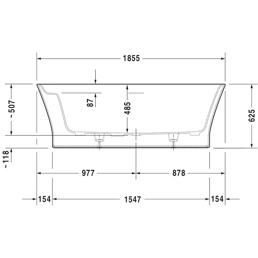 Badkar Duravit Cape Cod 700330