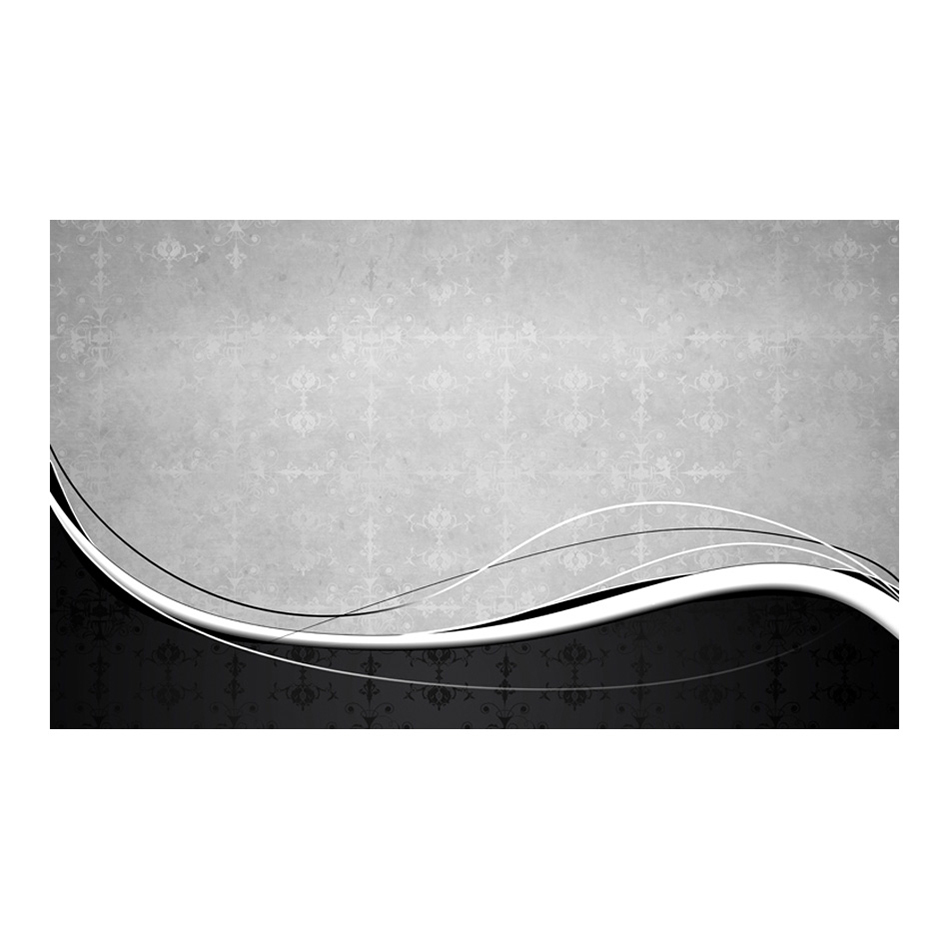 Fototapet Arkiio Svartvita vågor Vintage 450x270 cm