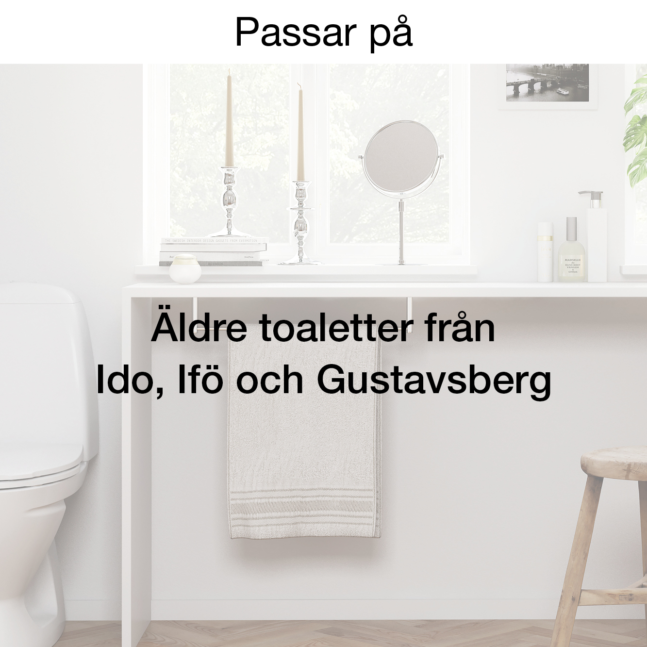 Toalettsits Pressalit Universal S516
