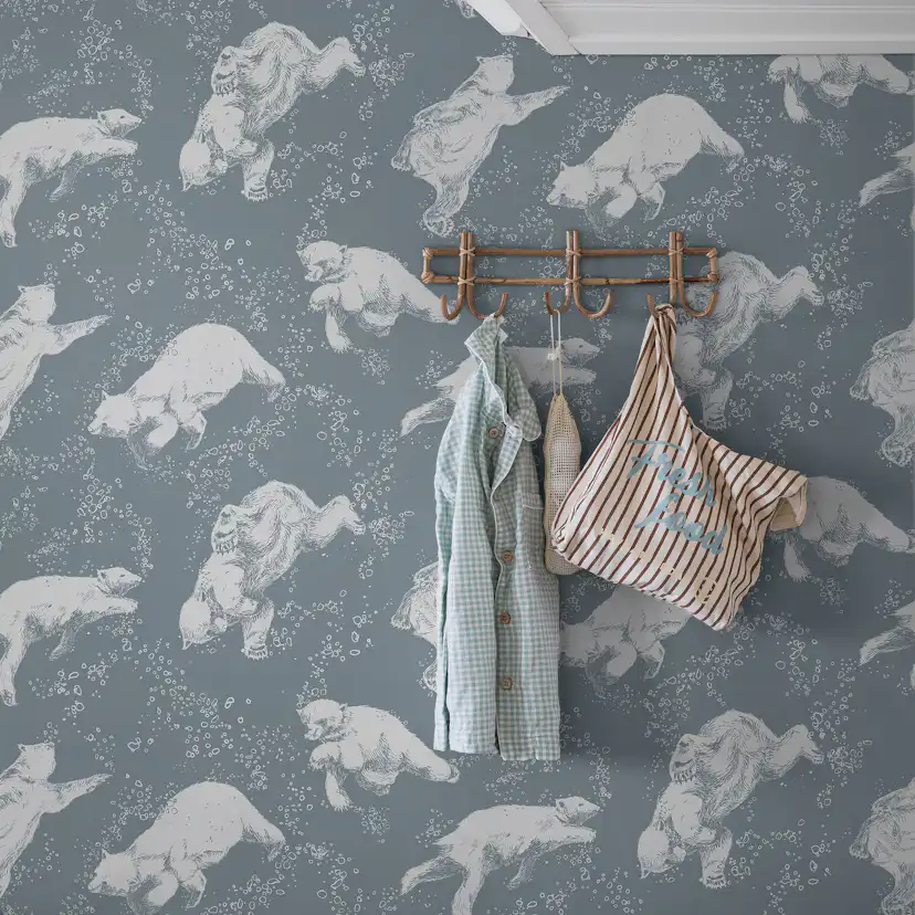 Tapet Boråstapeter Scandinavian Designers Mini Helene Ekblom Polarn 6292