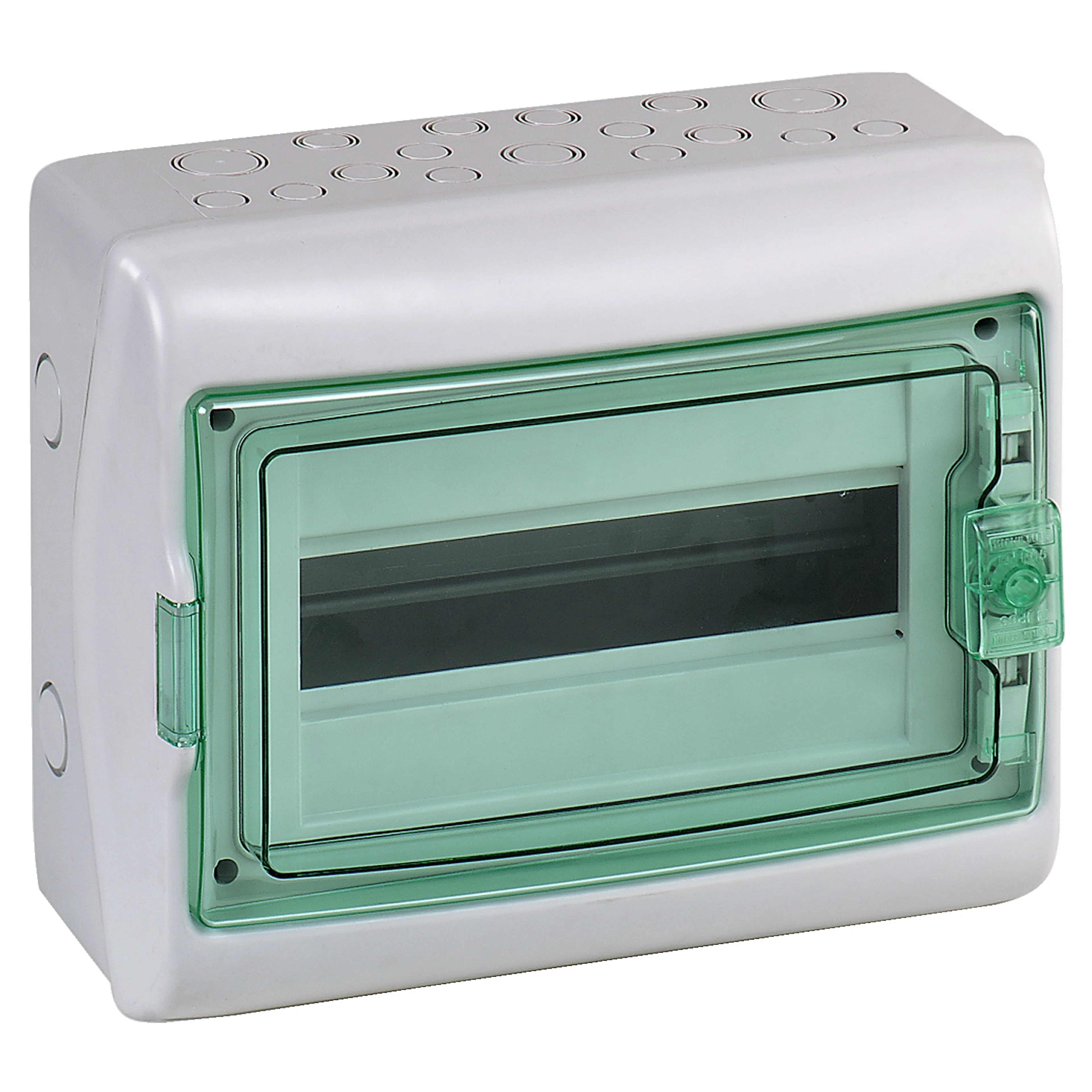 Normkapsling Schneider Electric Mureva Mini Utanpåliggande 12 Moduler IP65