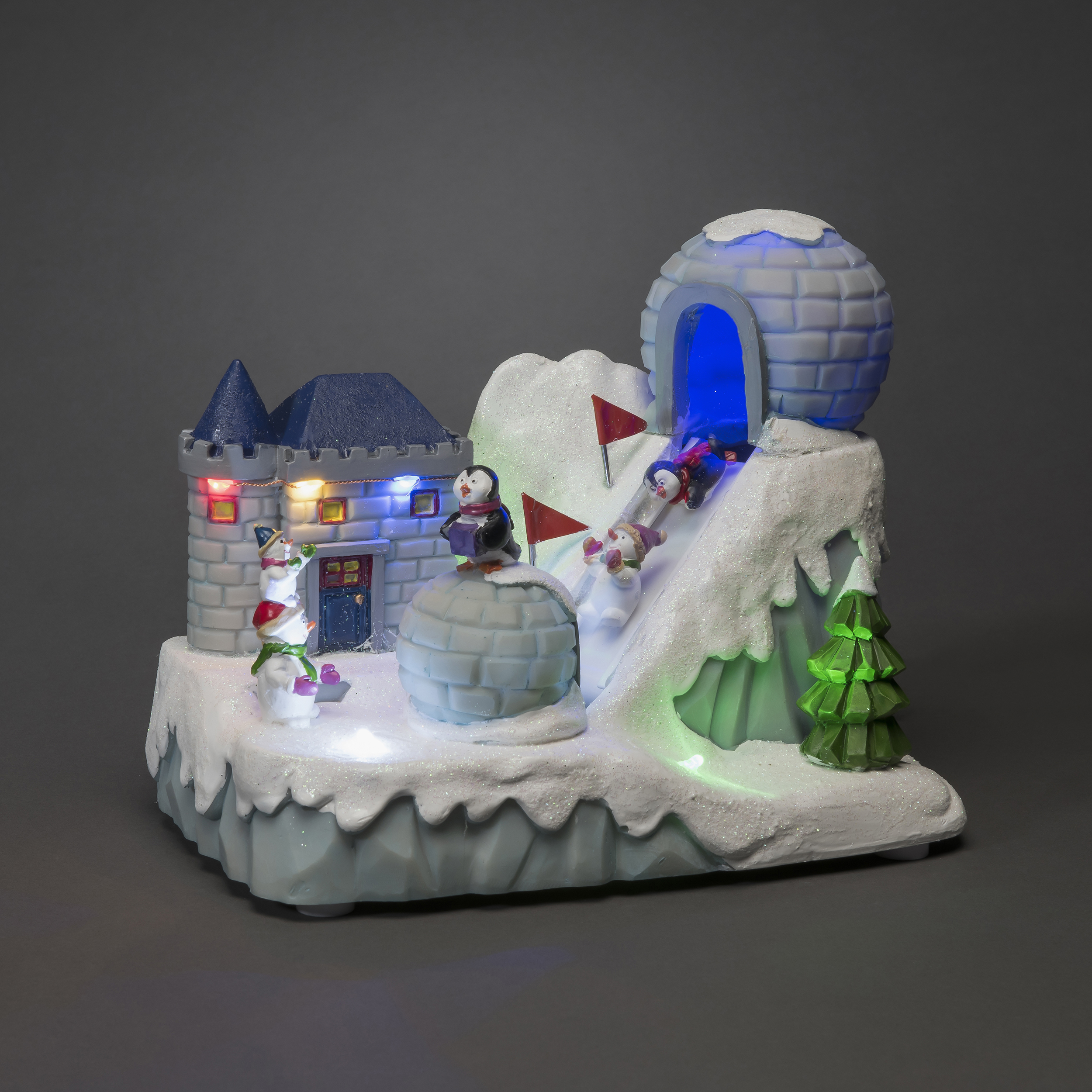 Julby Mekanisk Gnosjö Konstsmide Pingviner