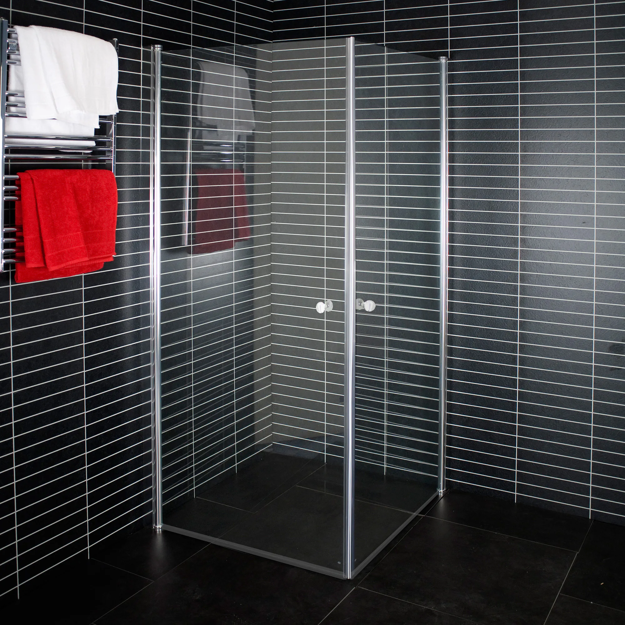 Duschhörn Arrow Basic Klarglas