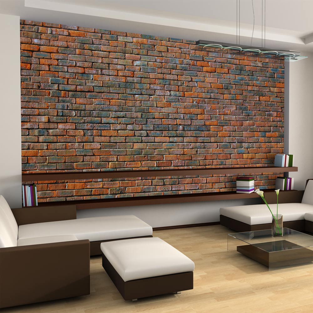 Fototapet XXL Arkiio Tegelvägg 550x270 cm