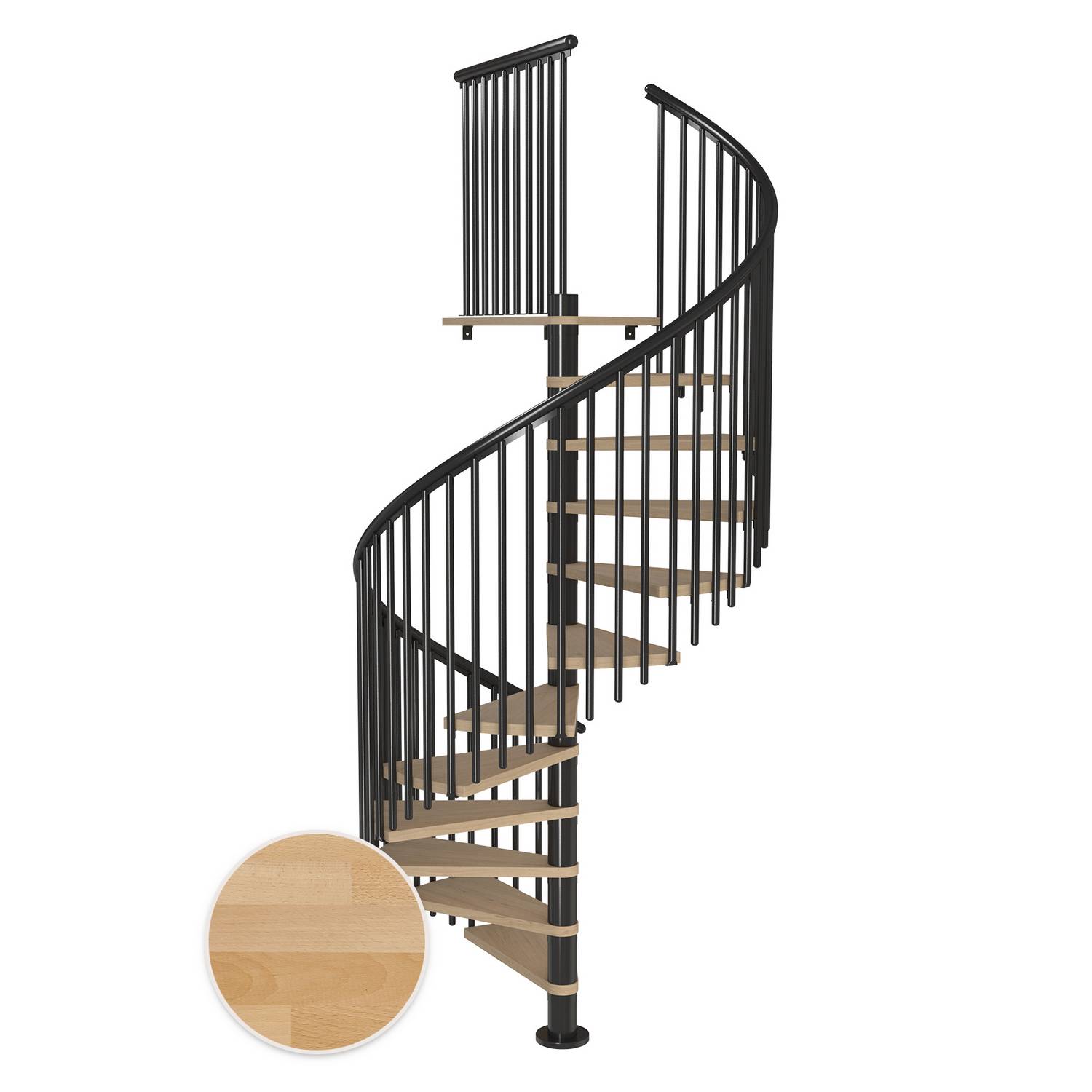 Spiraltrappa Dolle Montréal Bok Oljad Classic 5
