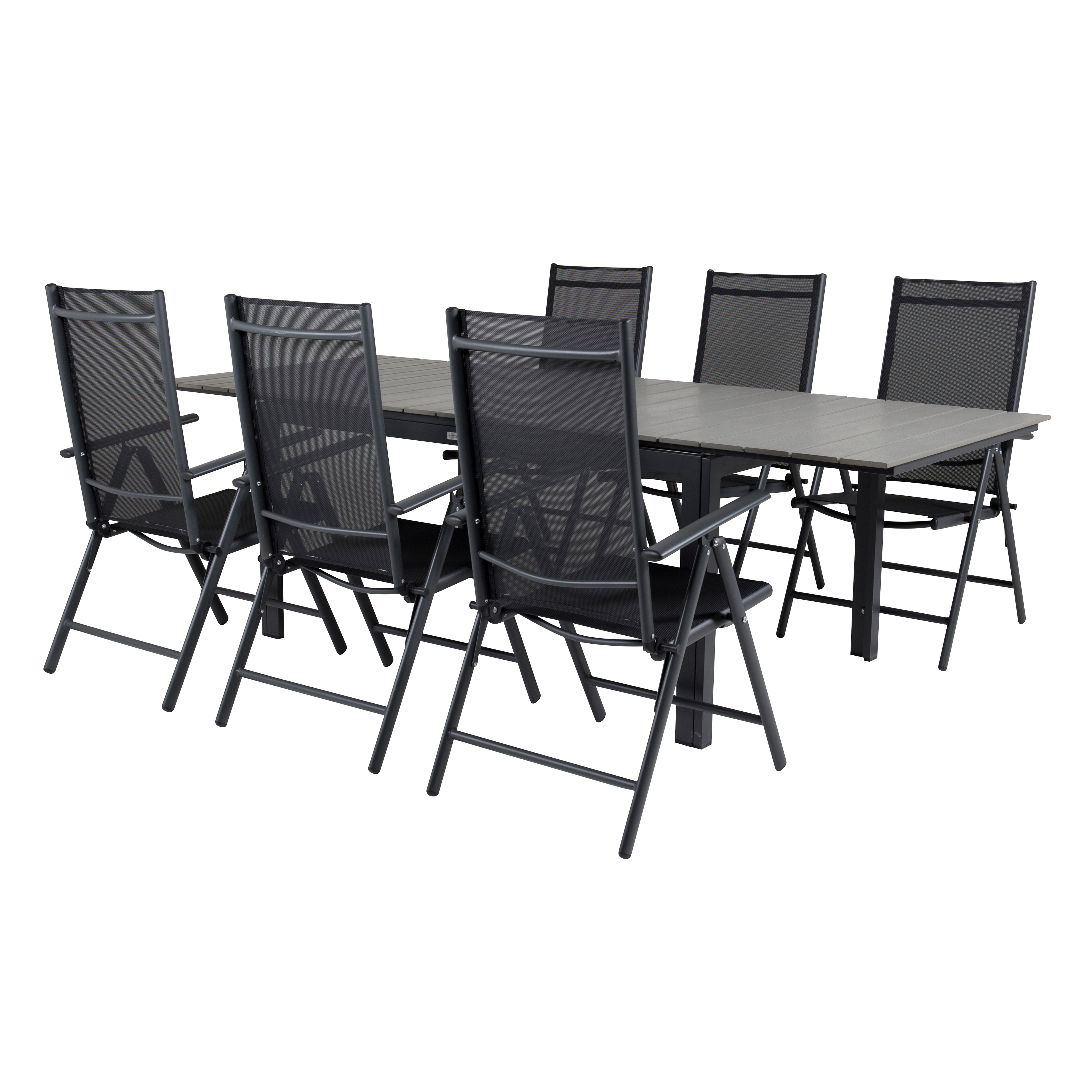 Matgrupp Venture Home Lova 160/240 med 6 Bront Stolar