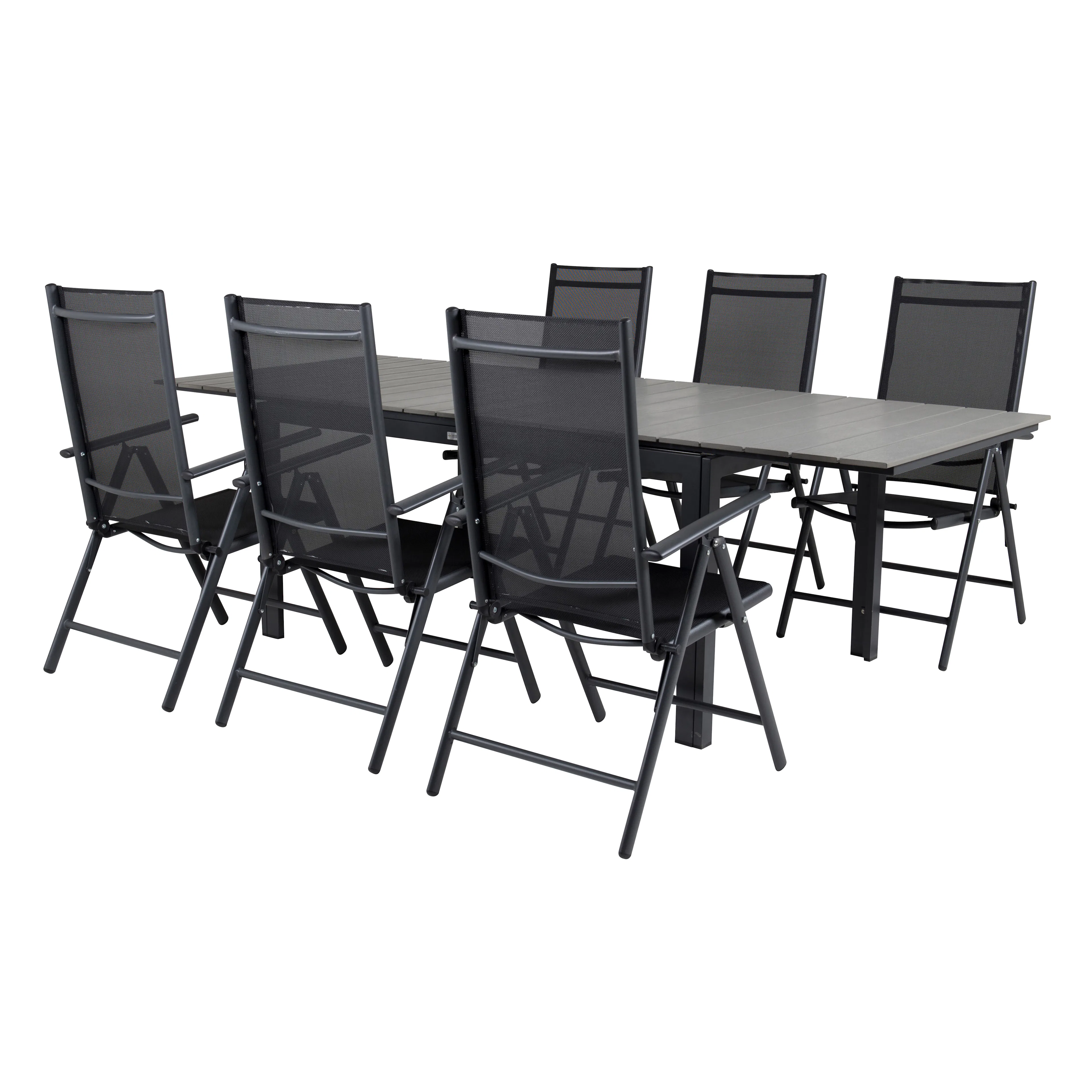 Matgrupp Venture Home Lova 160/240 med 6 Bront Stolar