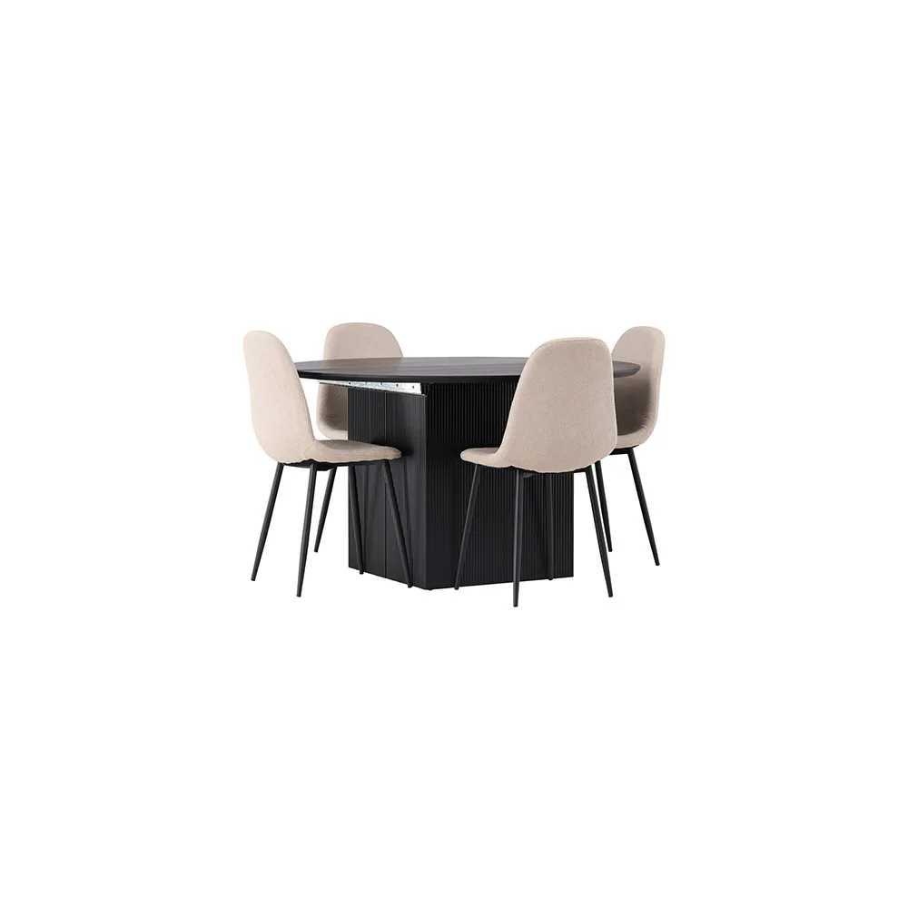 Matgrupp Venture Home Matilda med 4 Polar Stolar