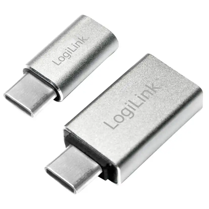 USB-C till USB + USB-C MicroUSB LogiLink