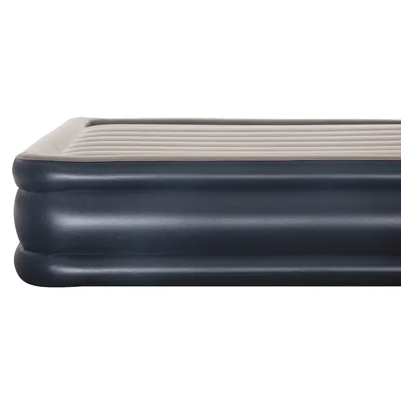 Uppblåsbar Dubbelsäng Bestway Hög Inbyggd Pump Tritech Queen Airbed