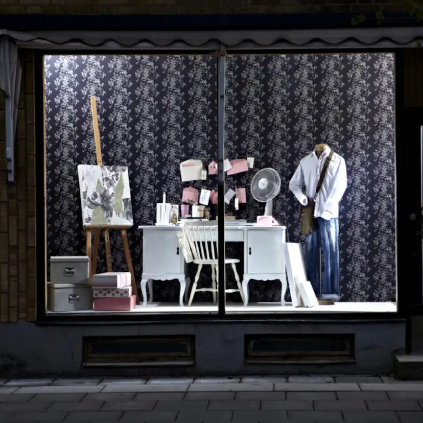 Tapet Decor Maison Bohemian Rhapsody Meadow FLower Blå