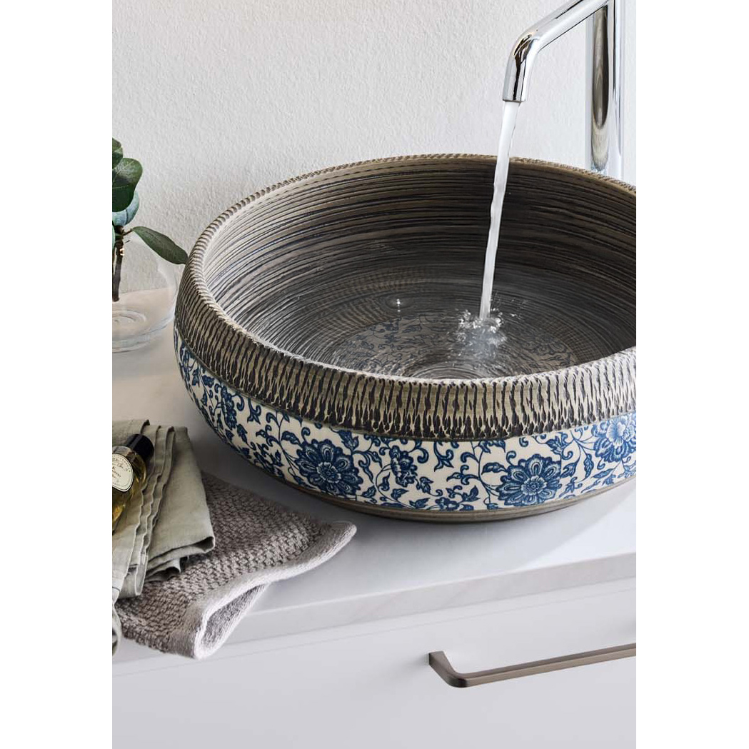 Tvättställ Noro Blossom med Tvättställsblandare Vogue