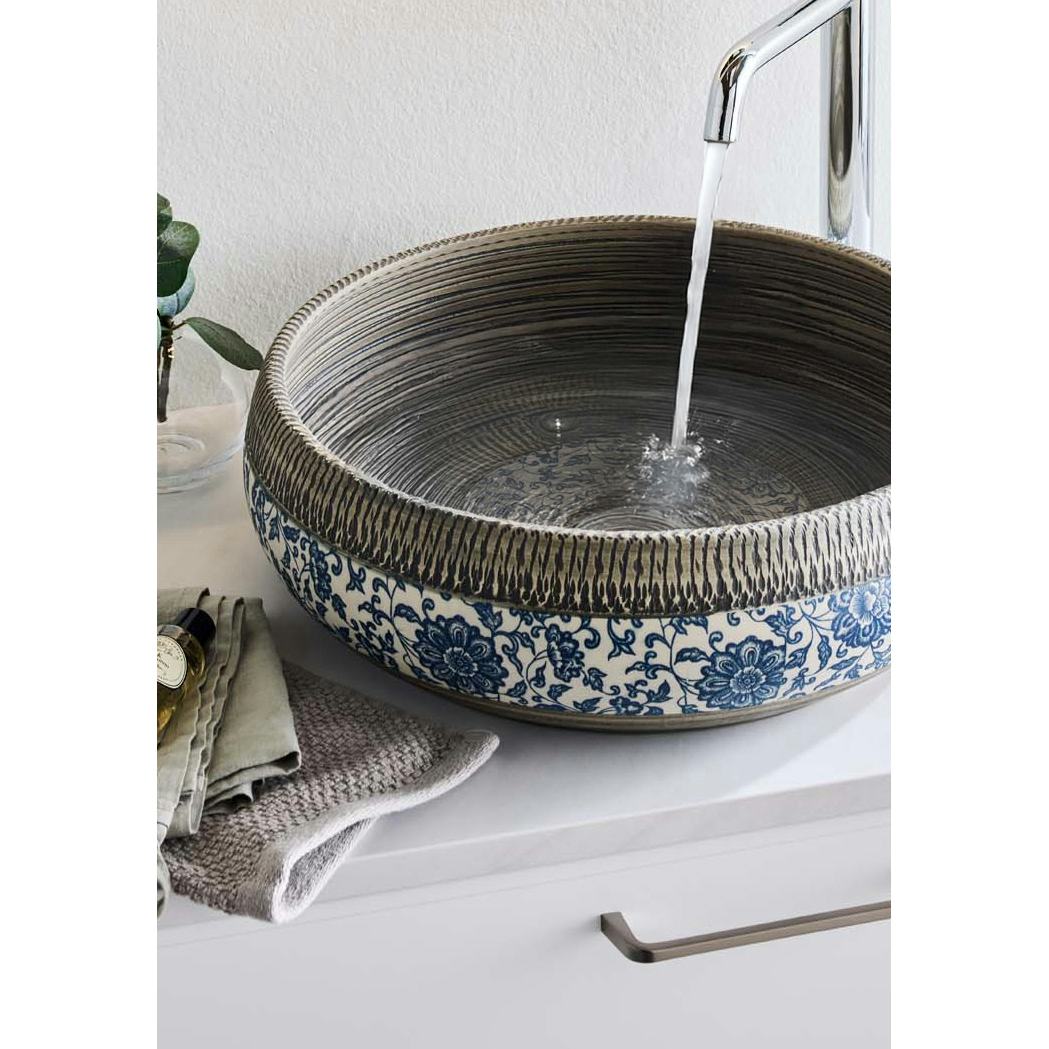 Tvättställ Noro Blossom med Tvättställsblandare Vogue