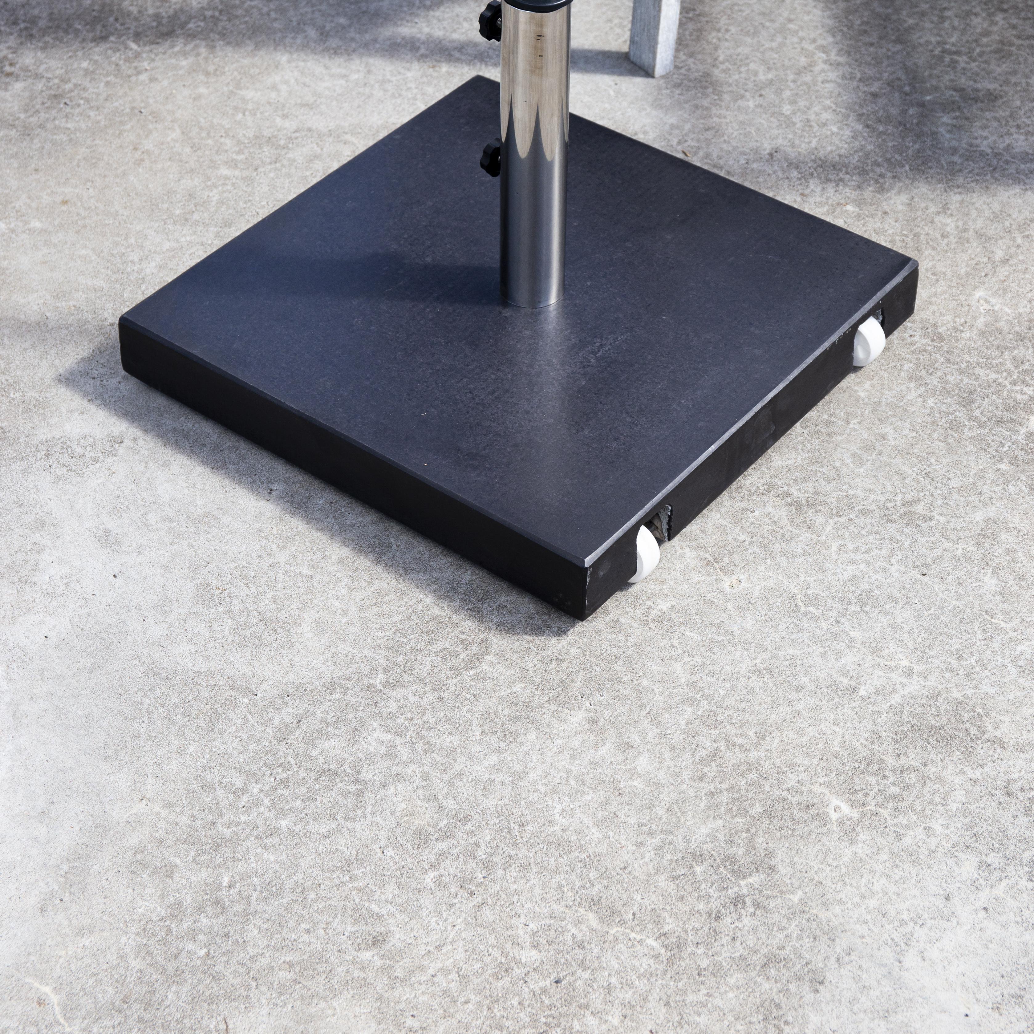 Stathera - Umbrella stone - Granite Svart