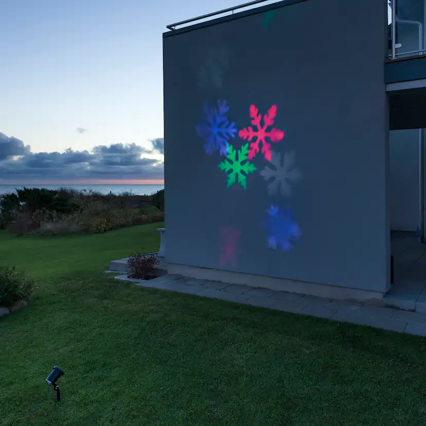 LED-lampa Gnosjö Konstsmide Snöflinga LED