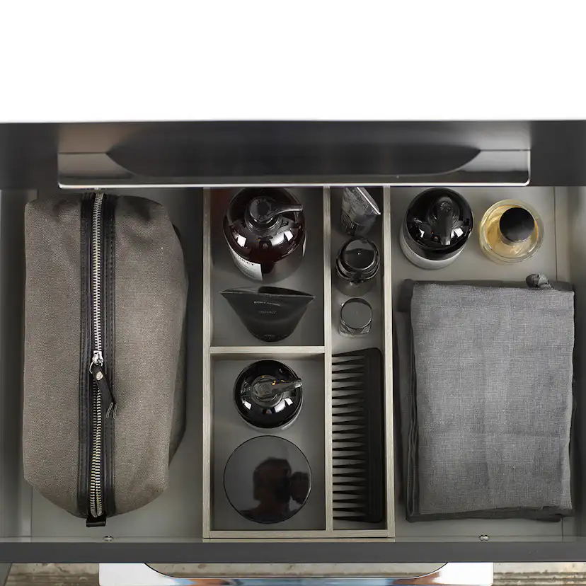 Tvättställsskåp Arredo Spirit Svart