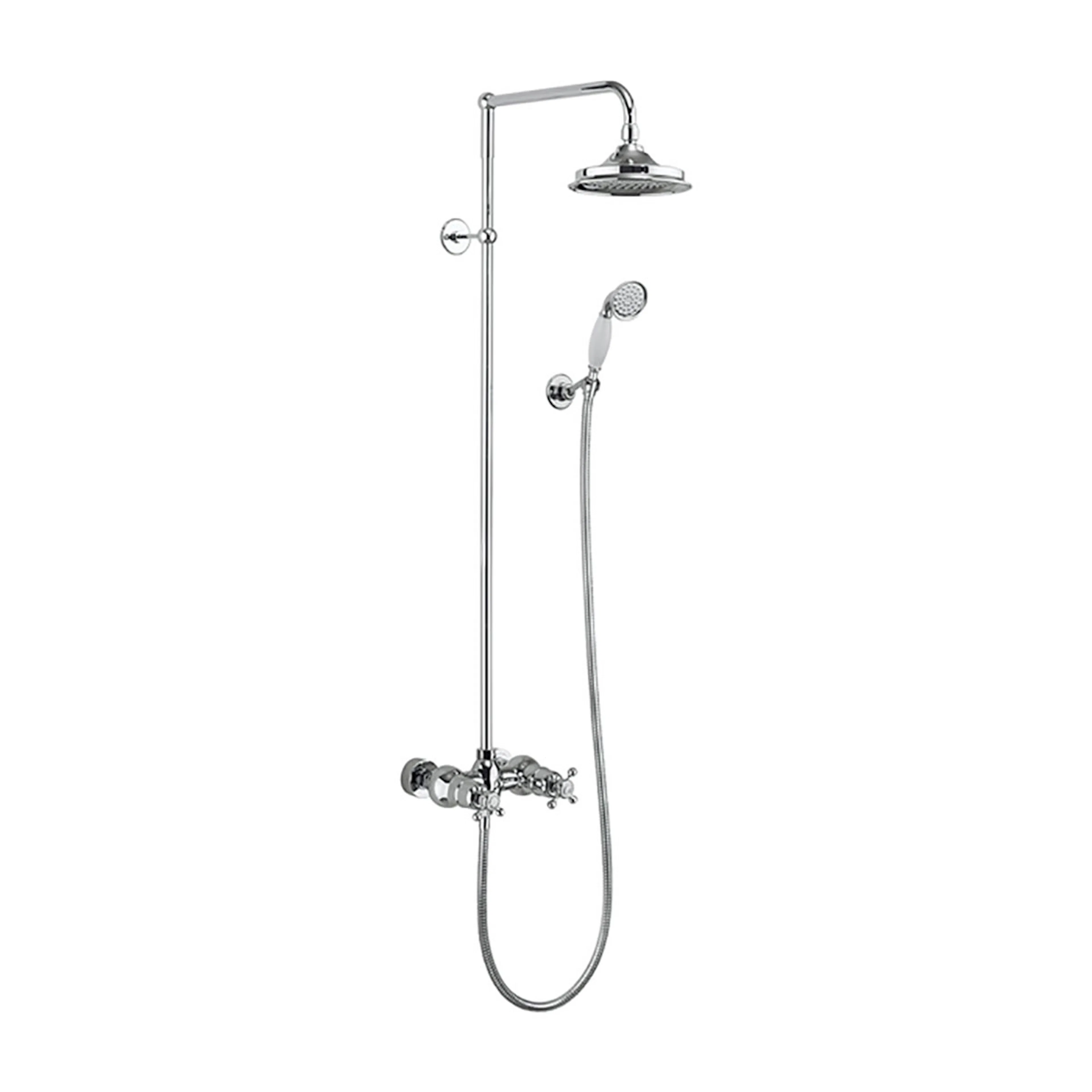 Burlington takduschset Eden paket 9-tum Duschhuvud: 230 mm