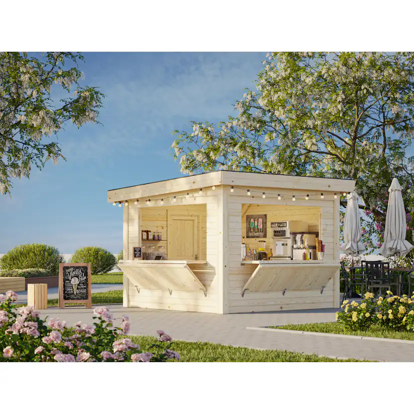 Kiosk Palmako Lenna 8,3 m2 Set 305