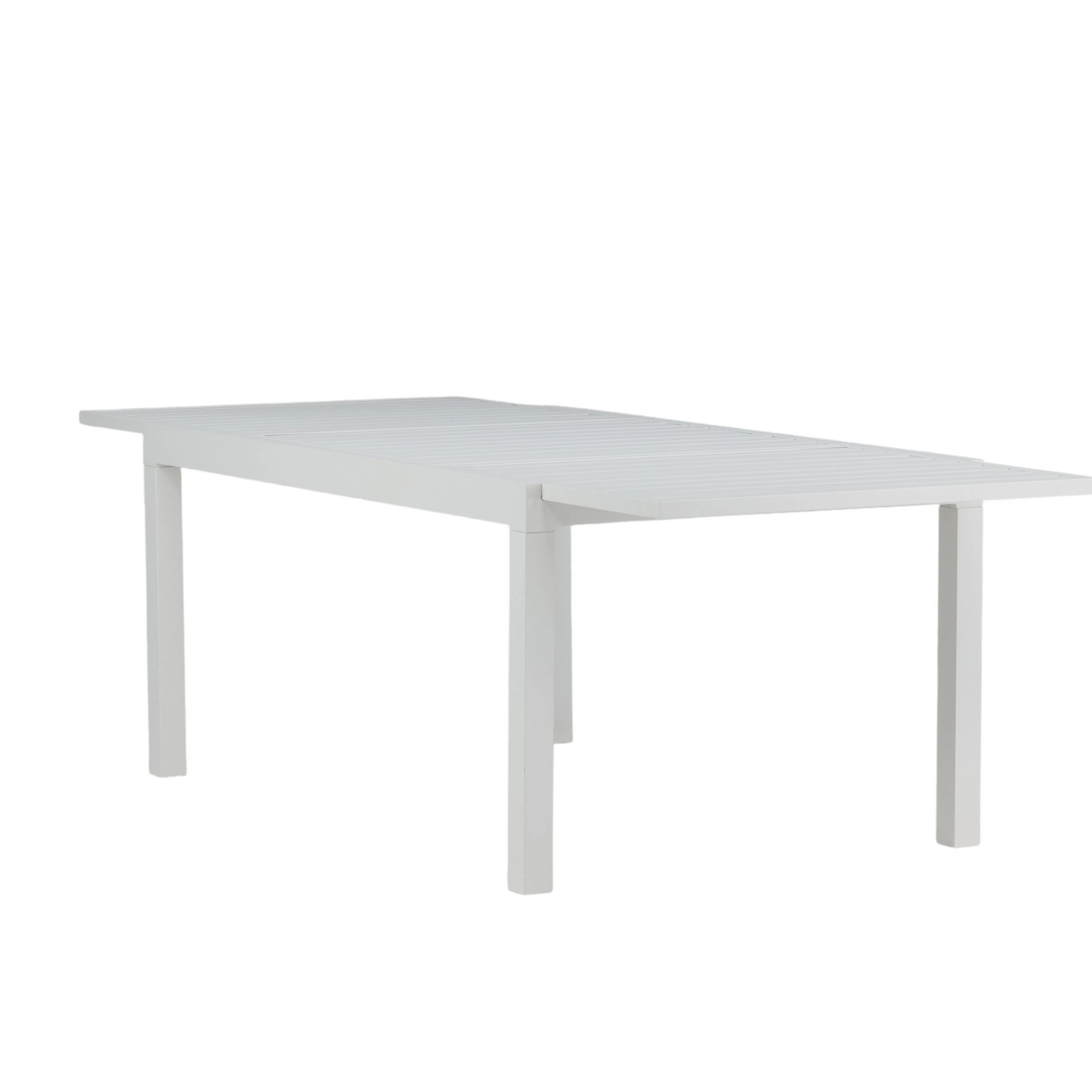 Marbella matbord 160/240*100*H75 - Vit Vit