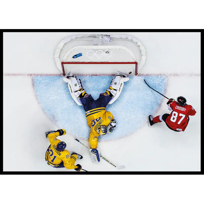 Poster Gallerix Henrik Lundqvist OS Sotji 2014 No2